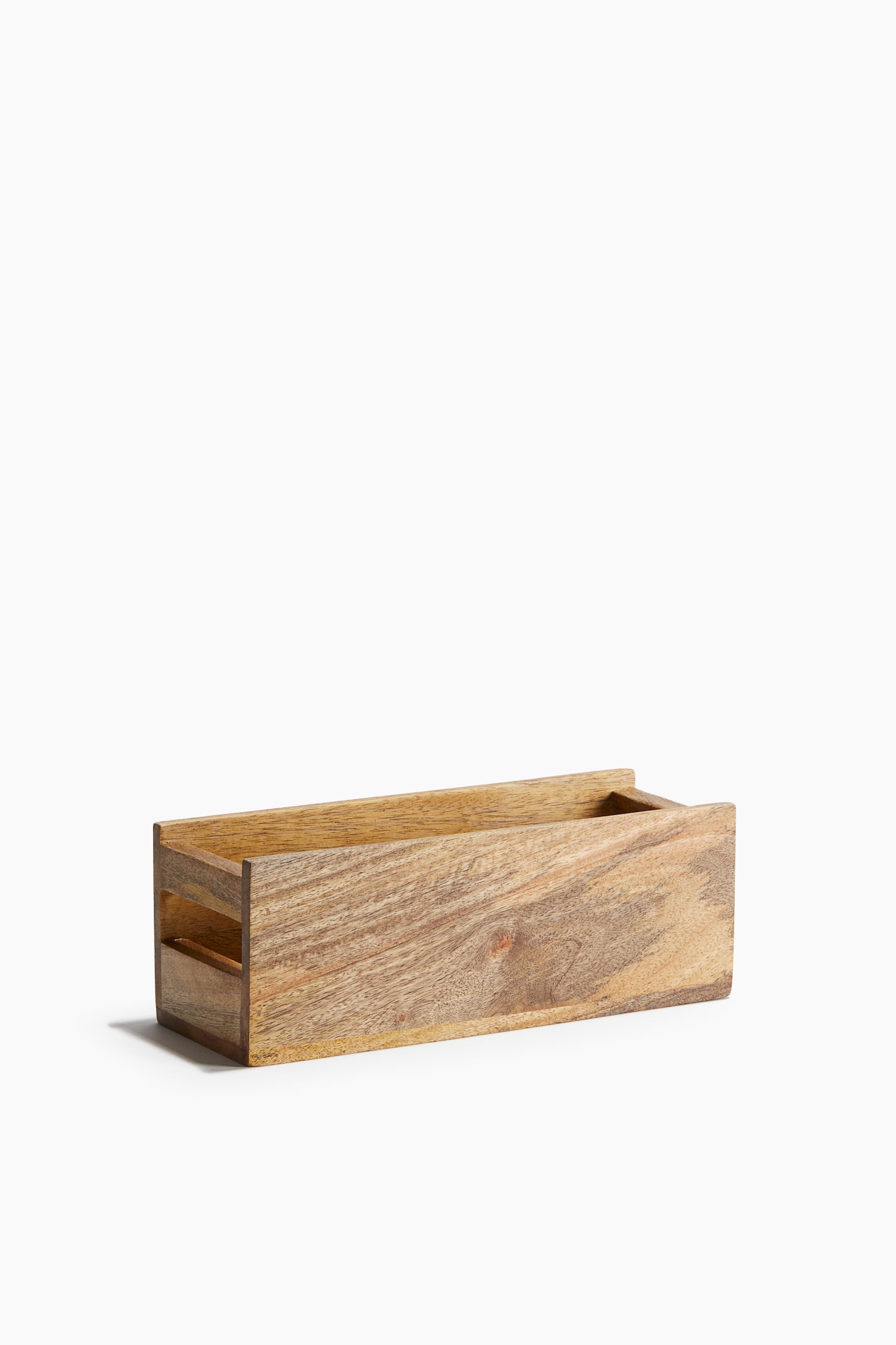 Wooden spice box - Beige/Black - 1