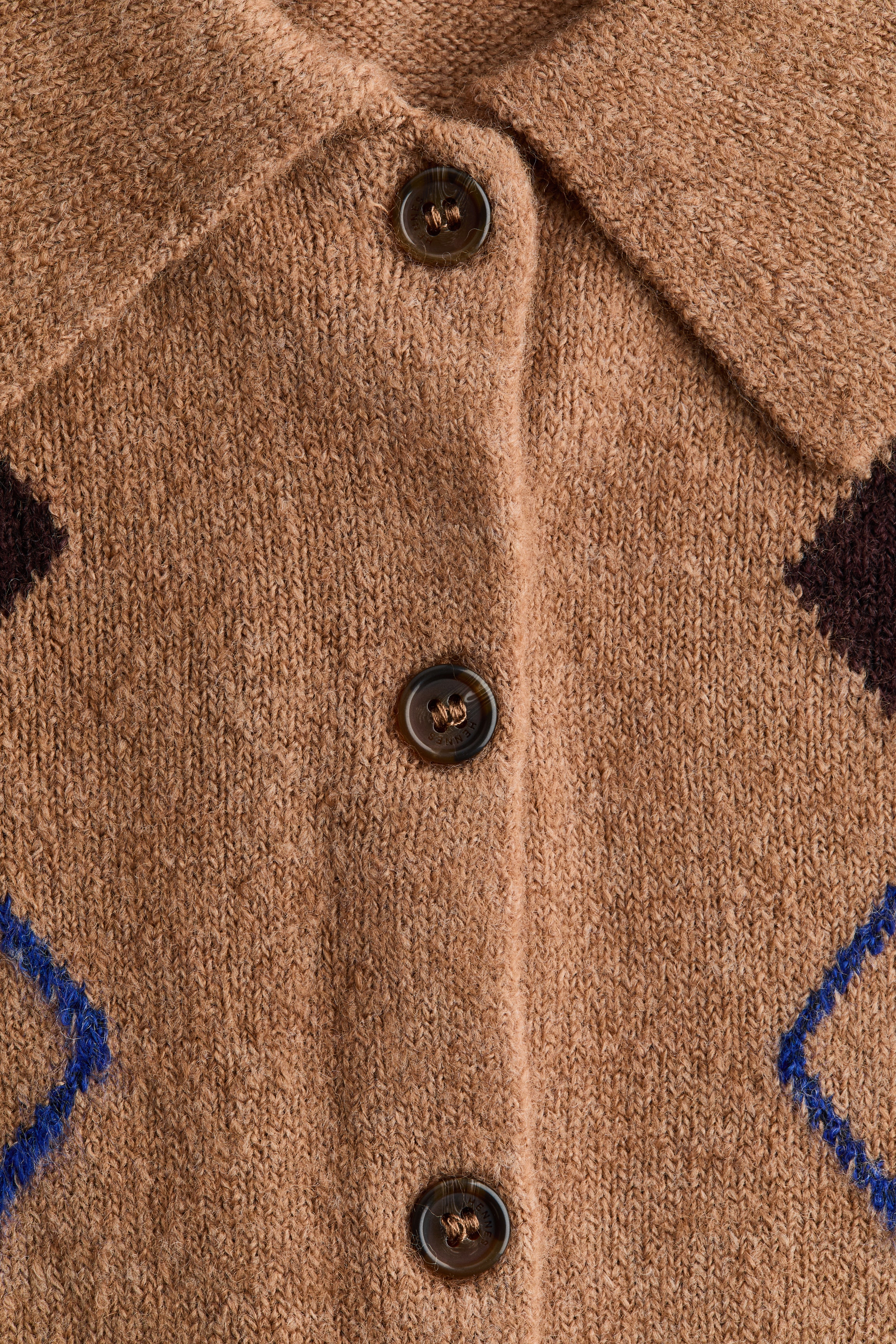 Collared cardigan