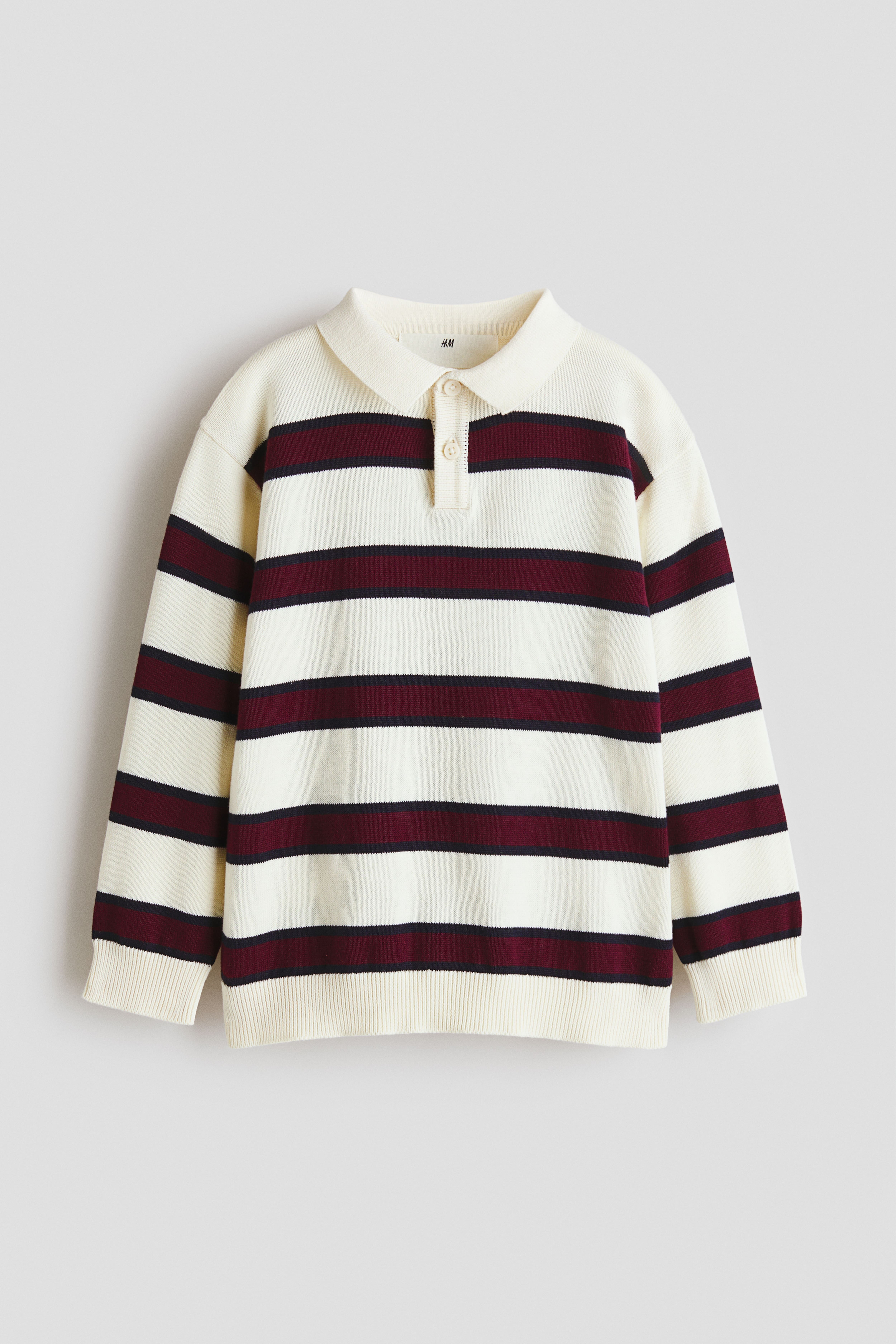 Cotton Polo Sweater