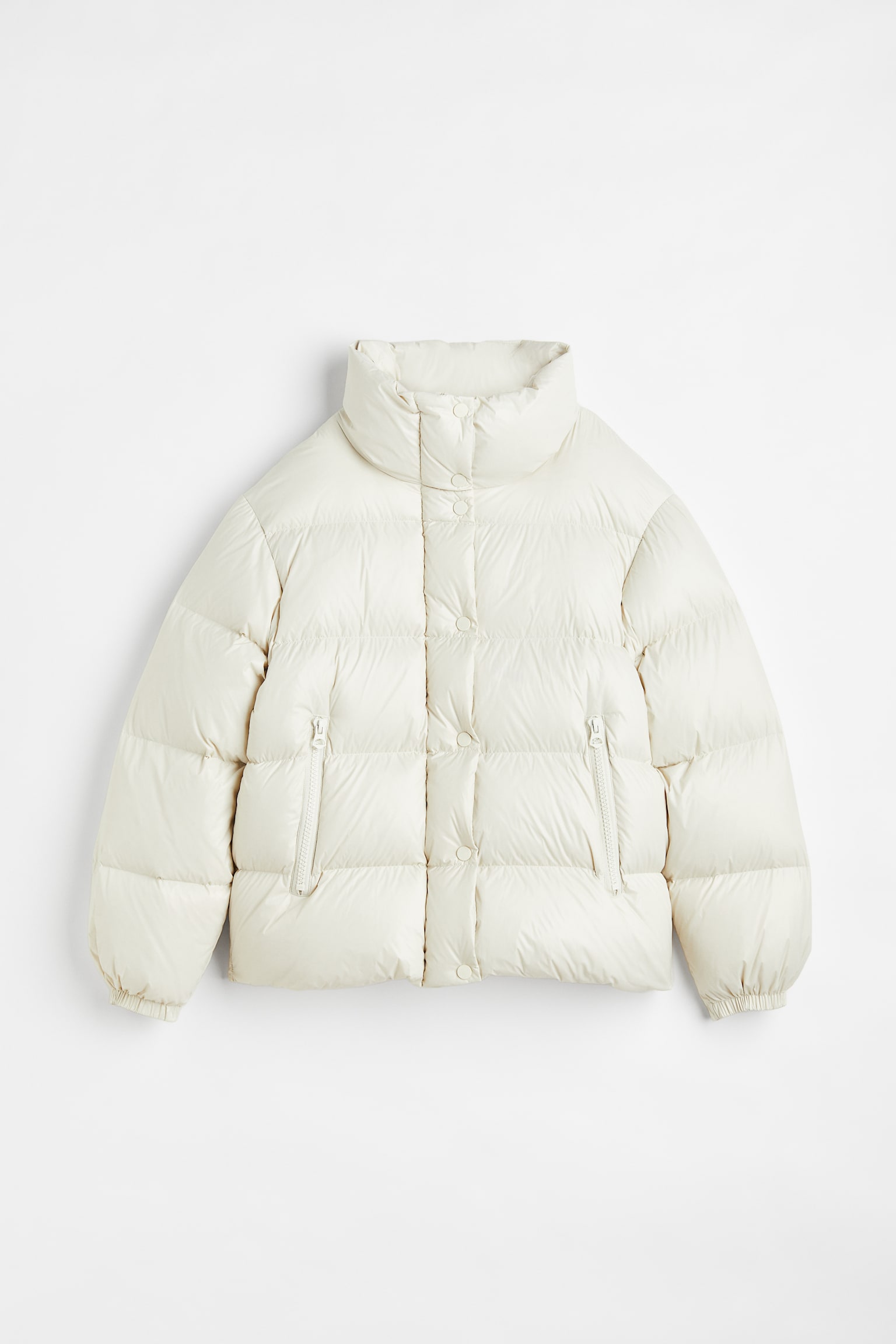 Puffer Jacket - White - 1