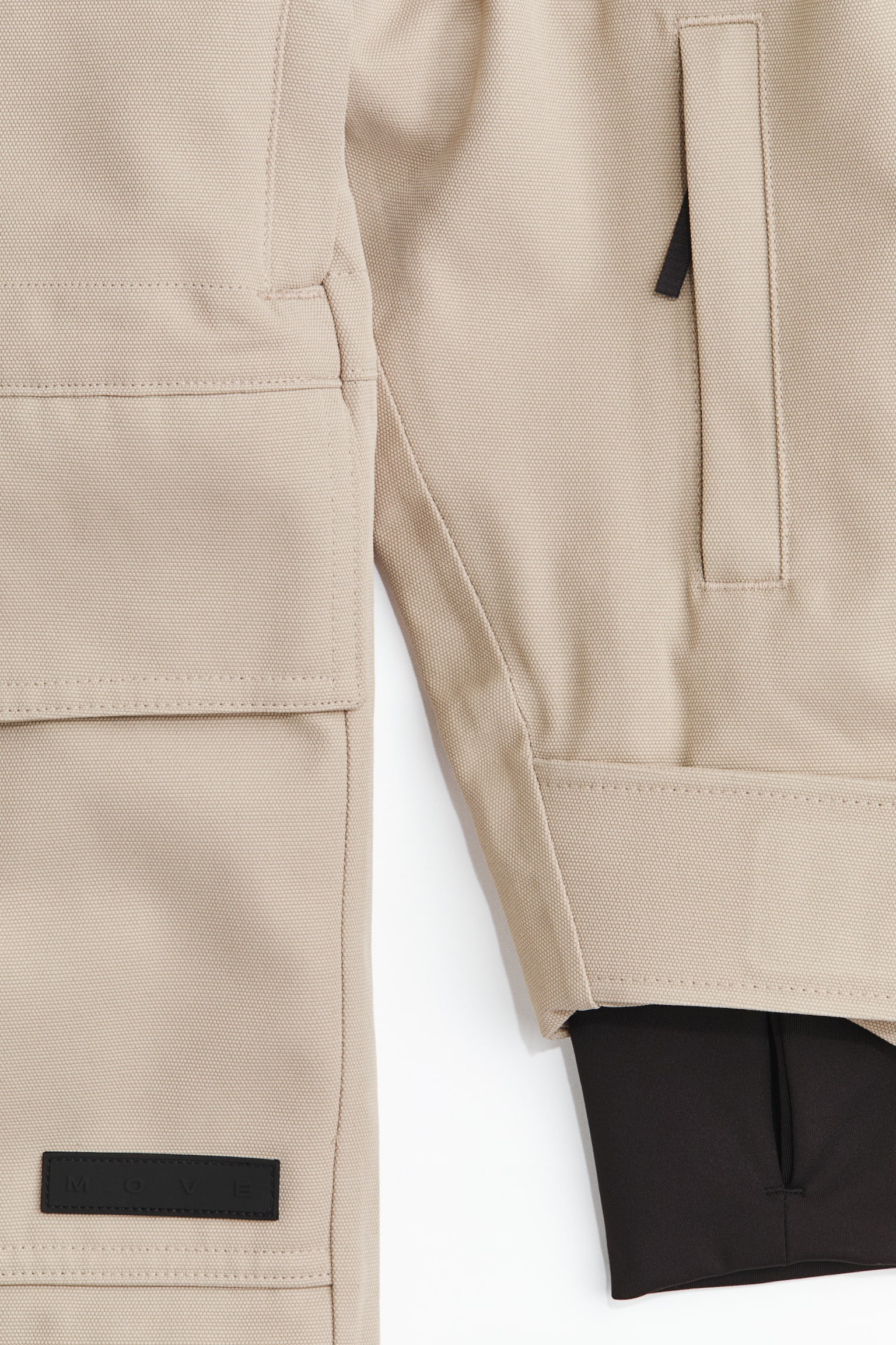 Collared ski jacket with ThermoMove™ - Beige/Coffee bean brown - 9