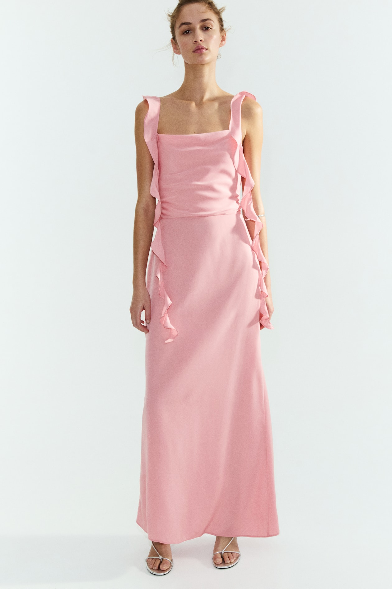 Draped-Panel Dress - image 3