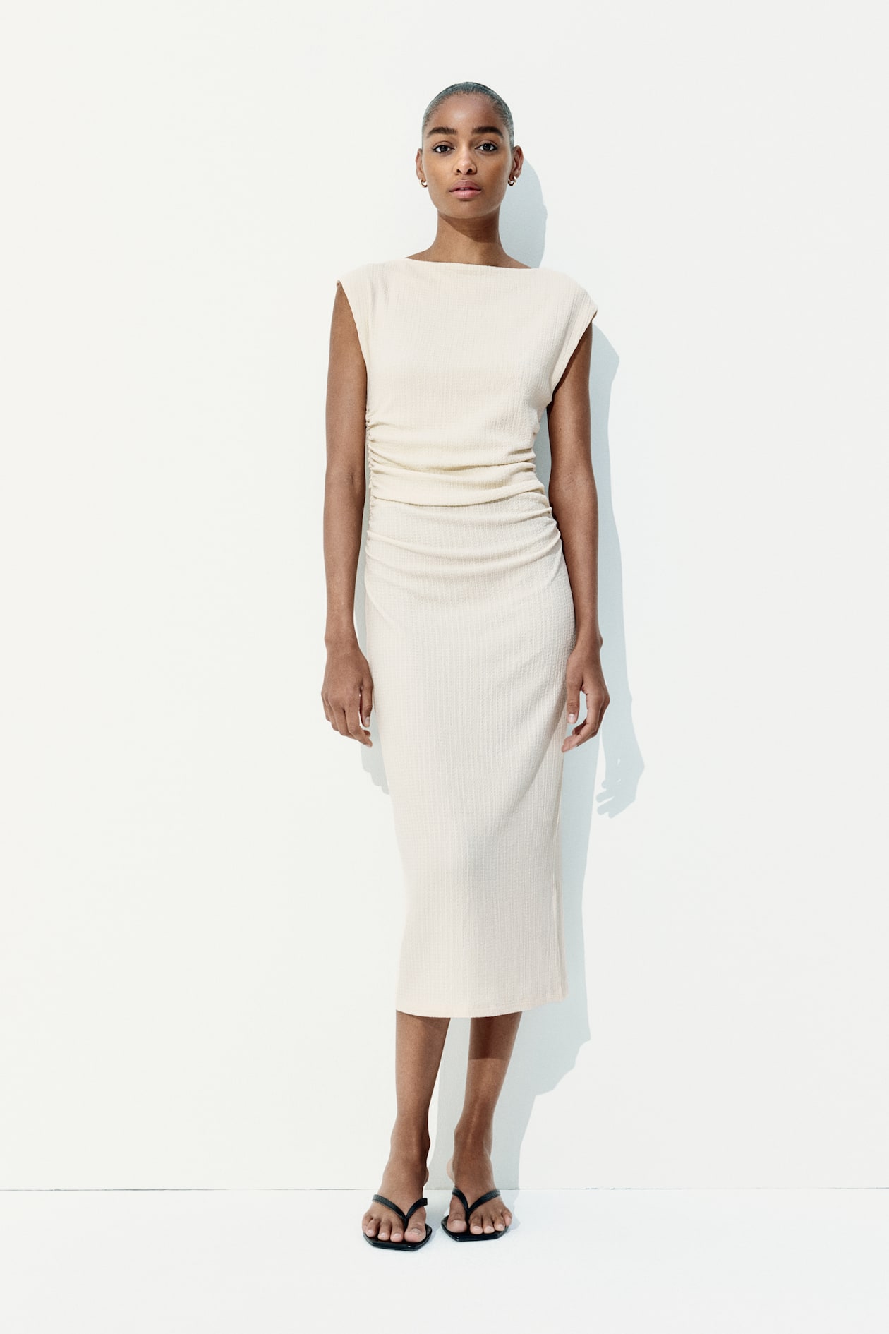 Draped Bodycon Dress - image 4
