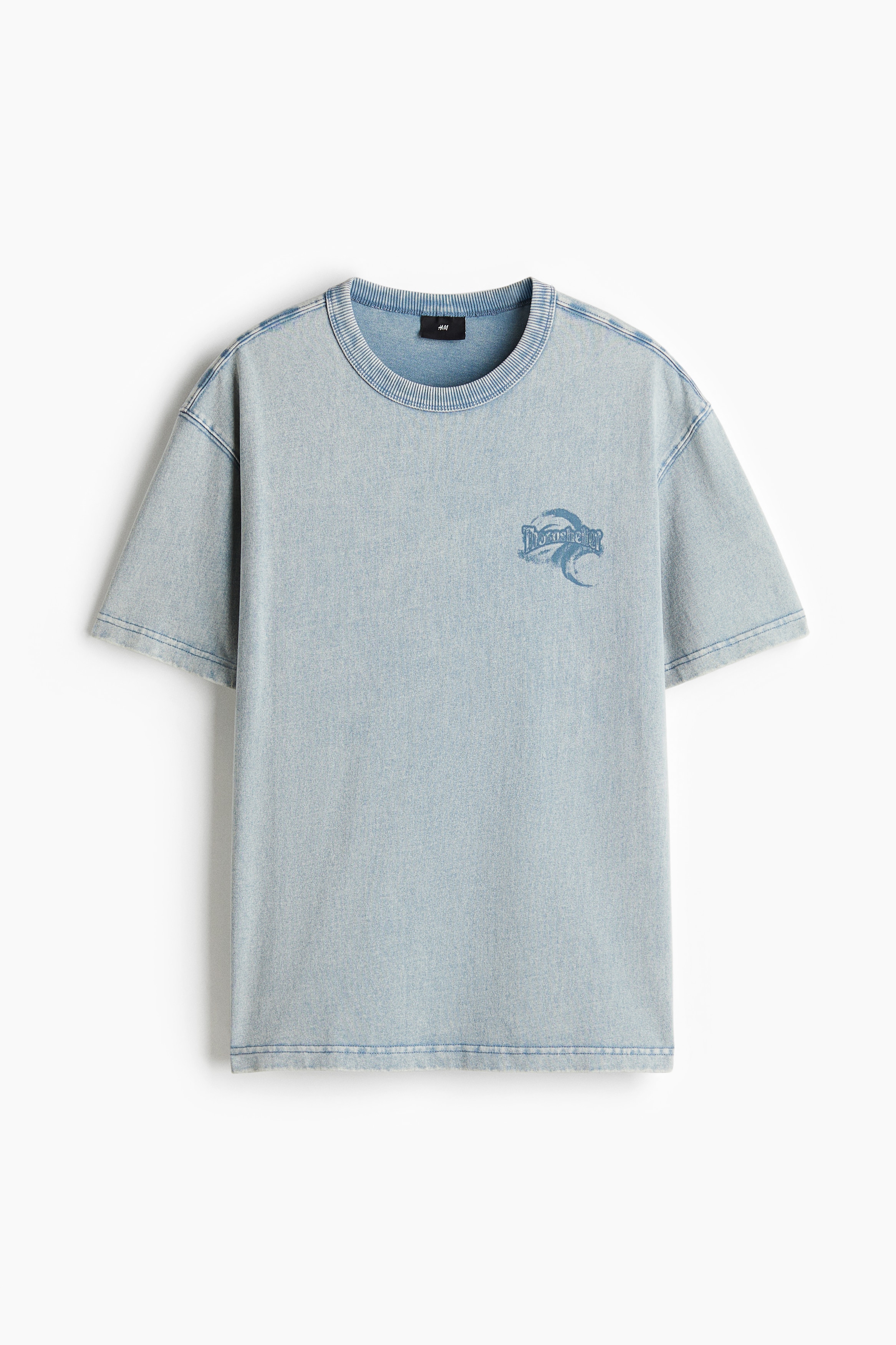 Loose-Fit T-Shirt - Blue/Green/Rustbound