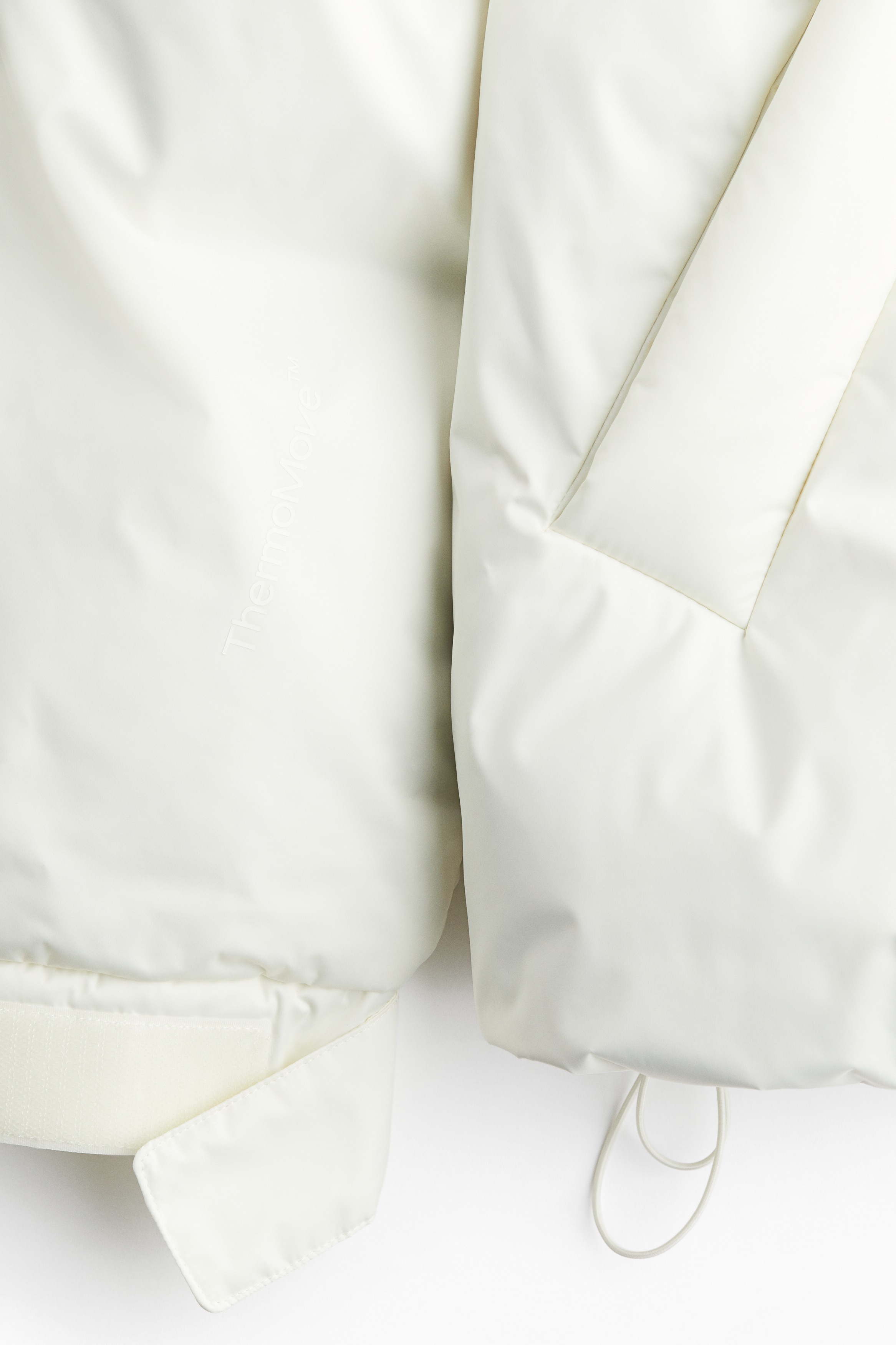 Veste D'hiver Femme H&M Blanche Taille 2 - Occasion Très Bon état - Style Puffer