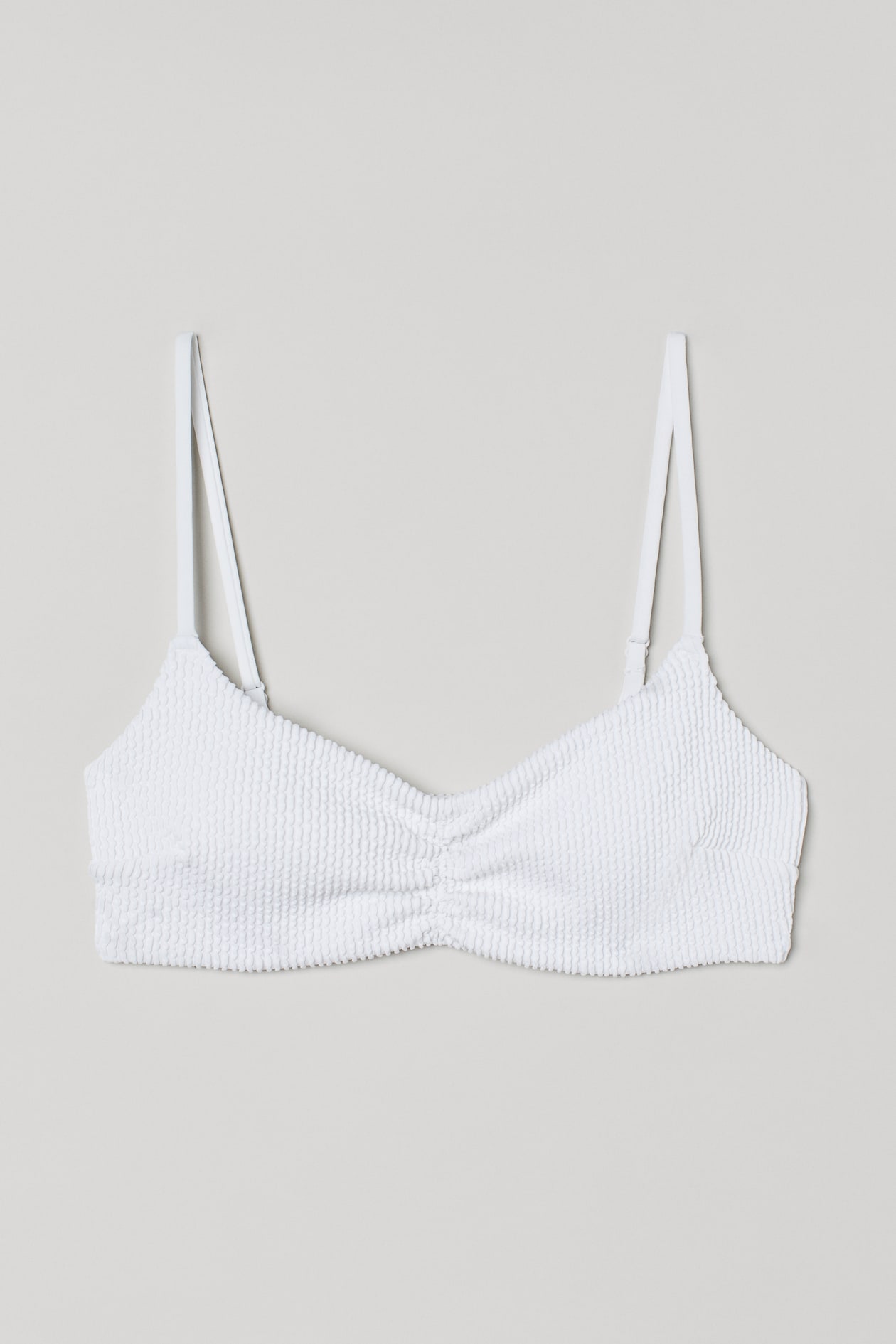 Padded Bikini Top - White - Ladies | H&M US