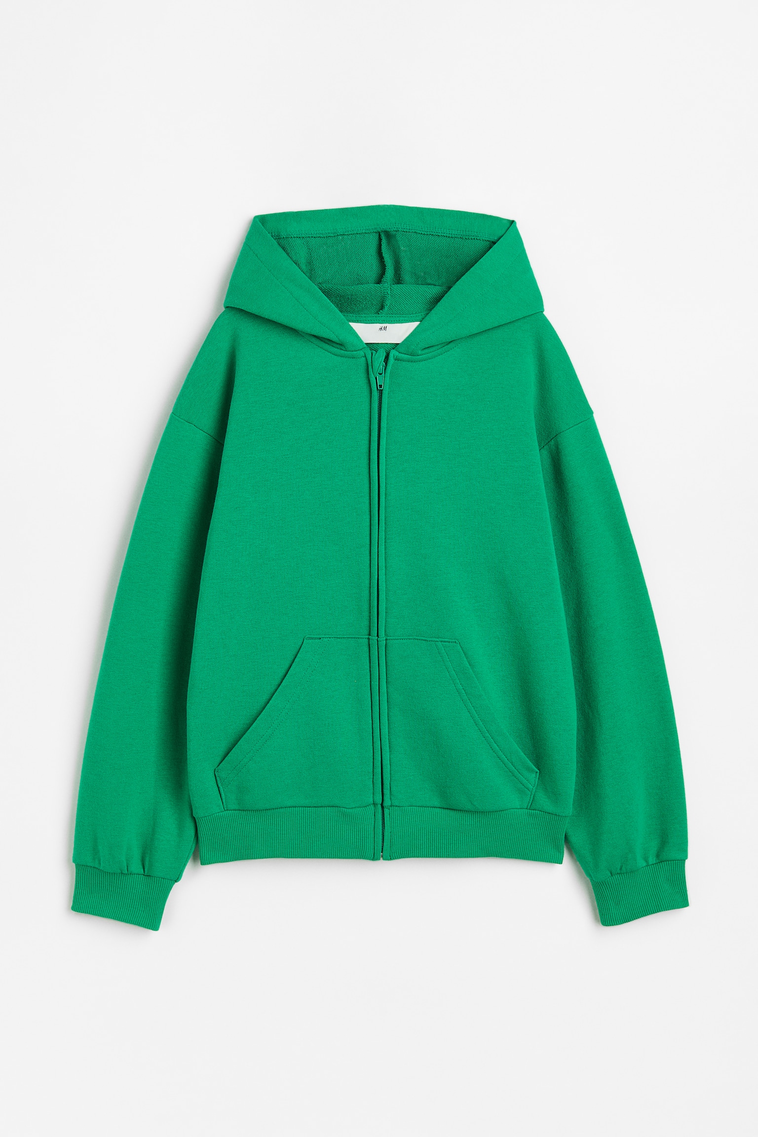 Zip Up Hoodie - Green/Blue/Cerise/Orange - 1