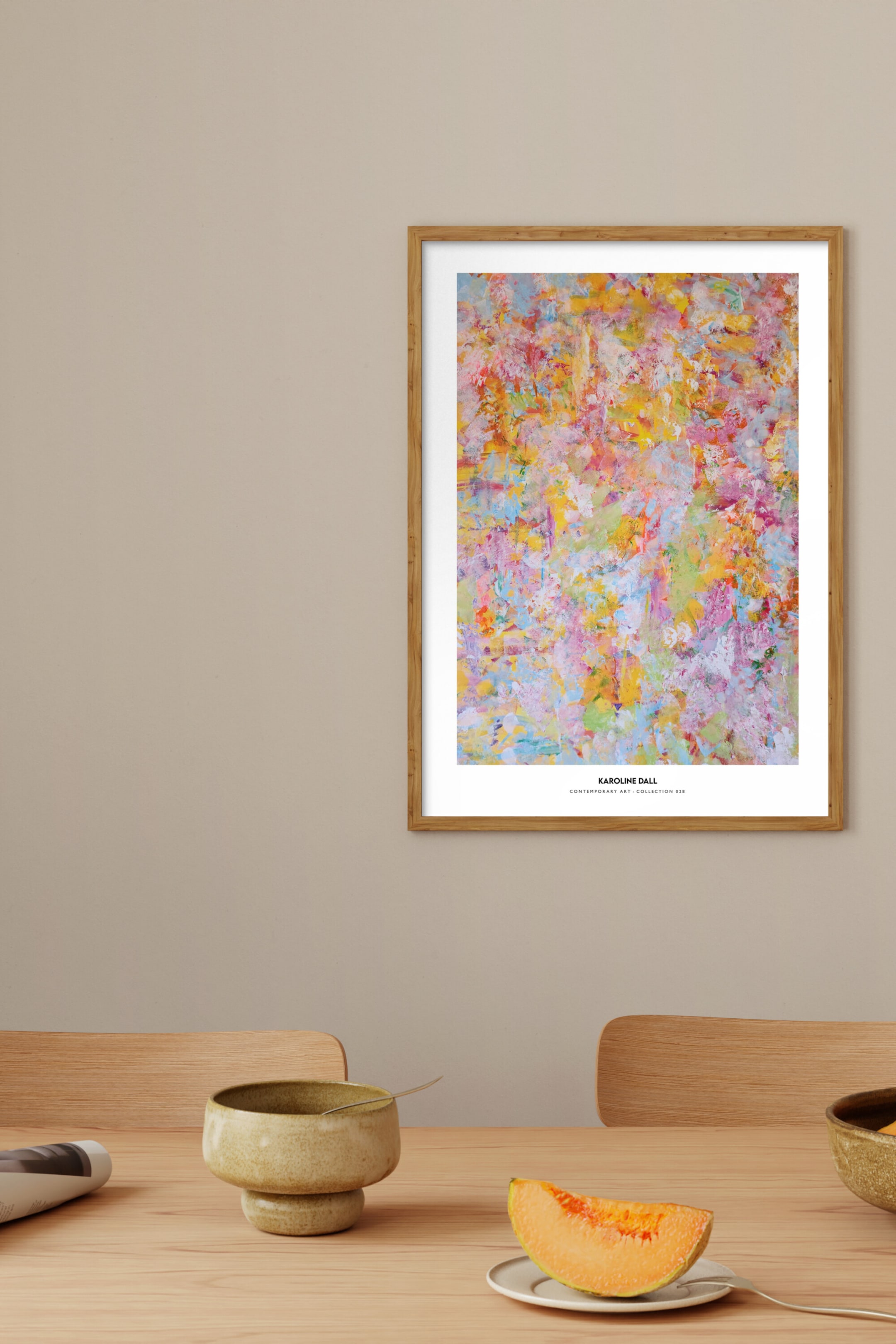 Agrandir l'image: Karoline Dall - Contemporary Collection 28 - Samenvatting - Poster & Frame - HOME | H&M BE 1
