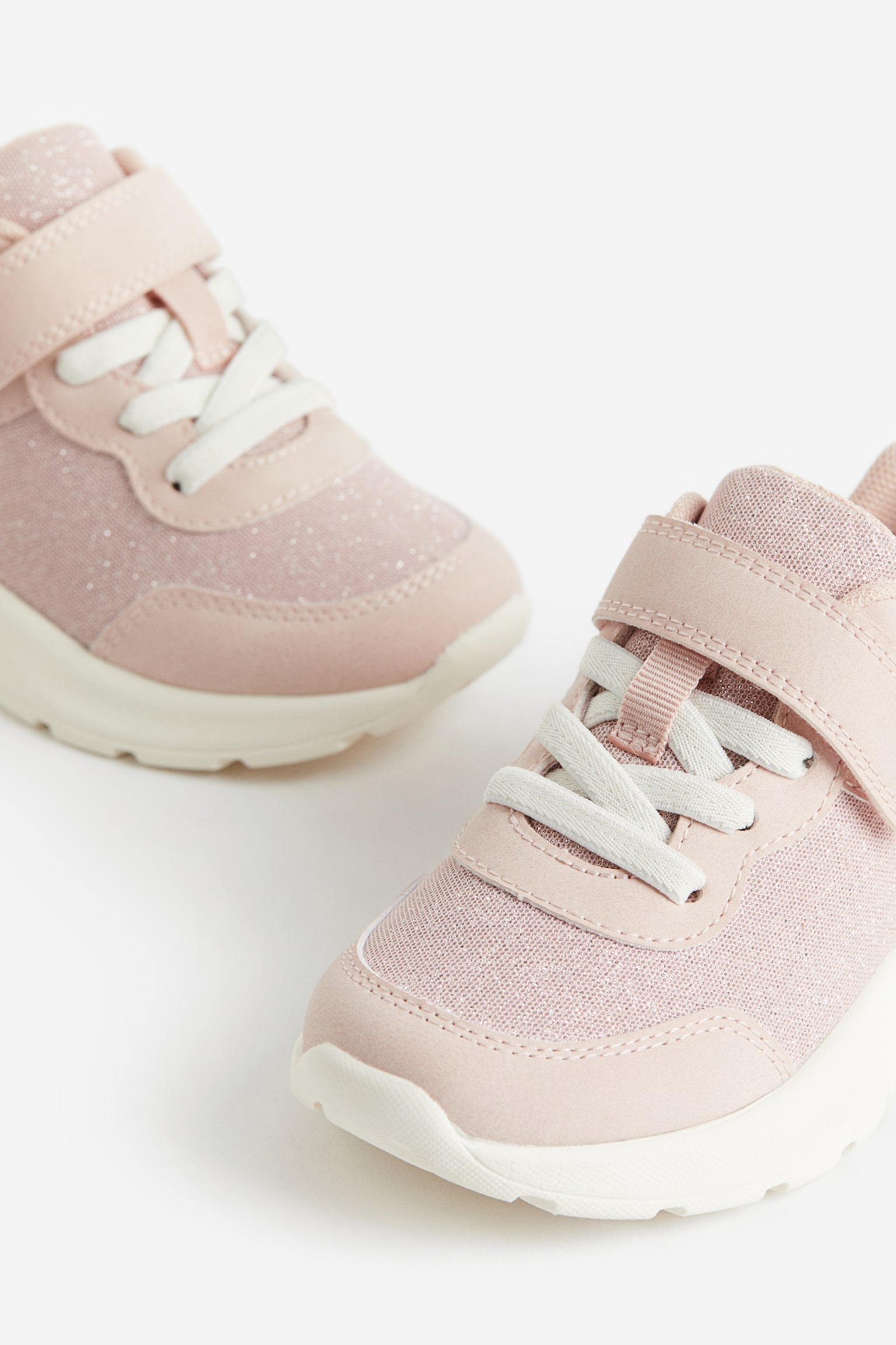 Lightweight Sole Sneakers - Dusty pink/Glittery/Light pink/Block colour - 2