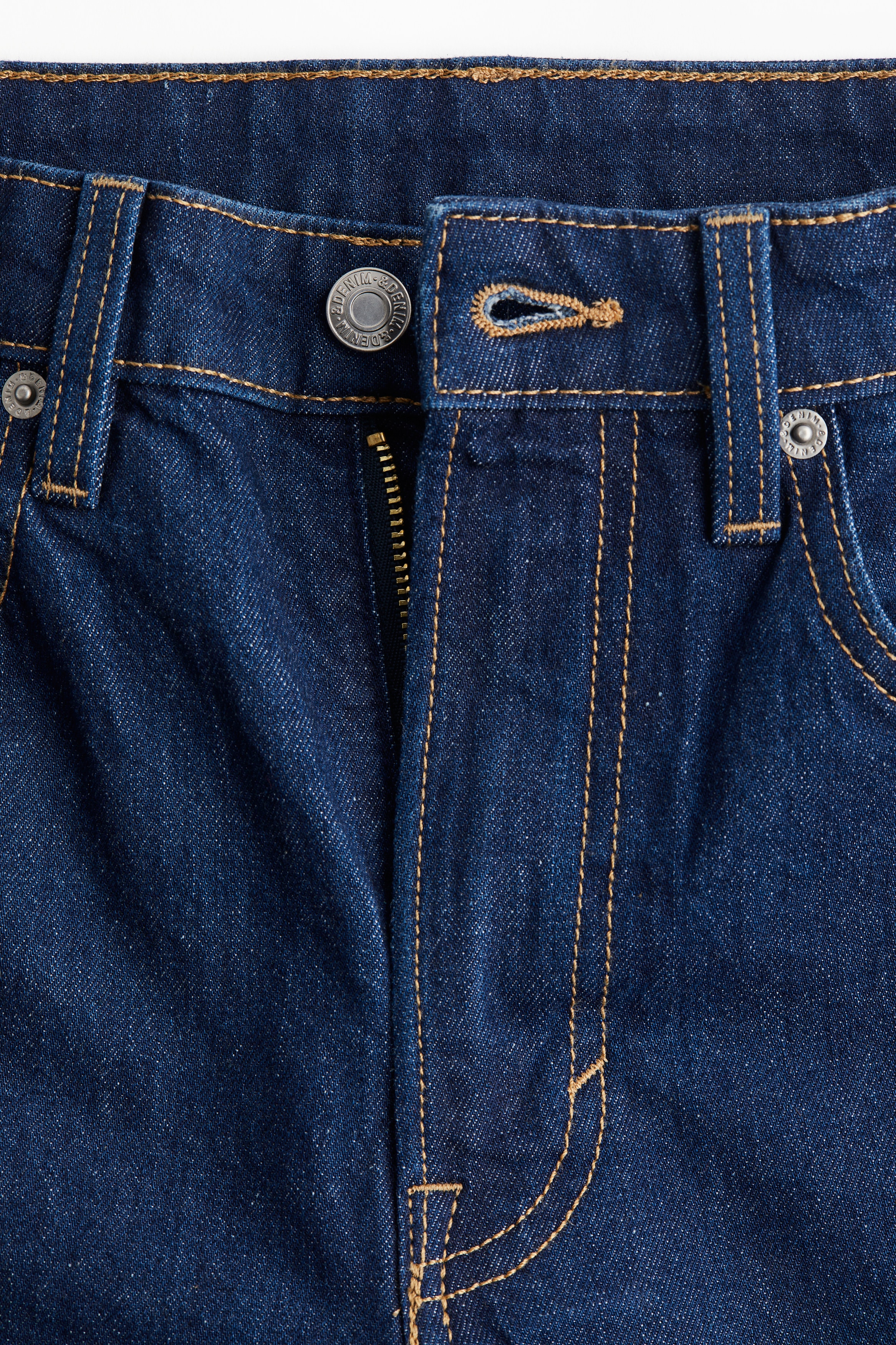 Wide High Cropped Jeans