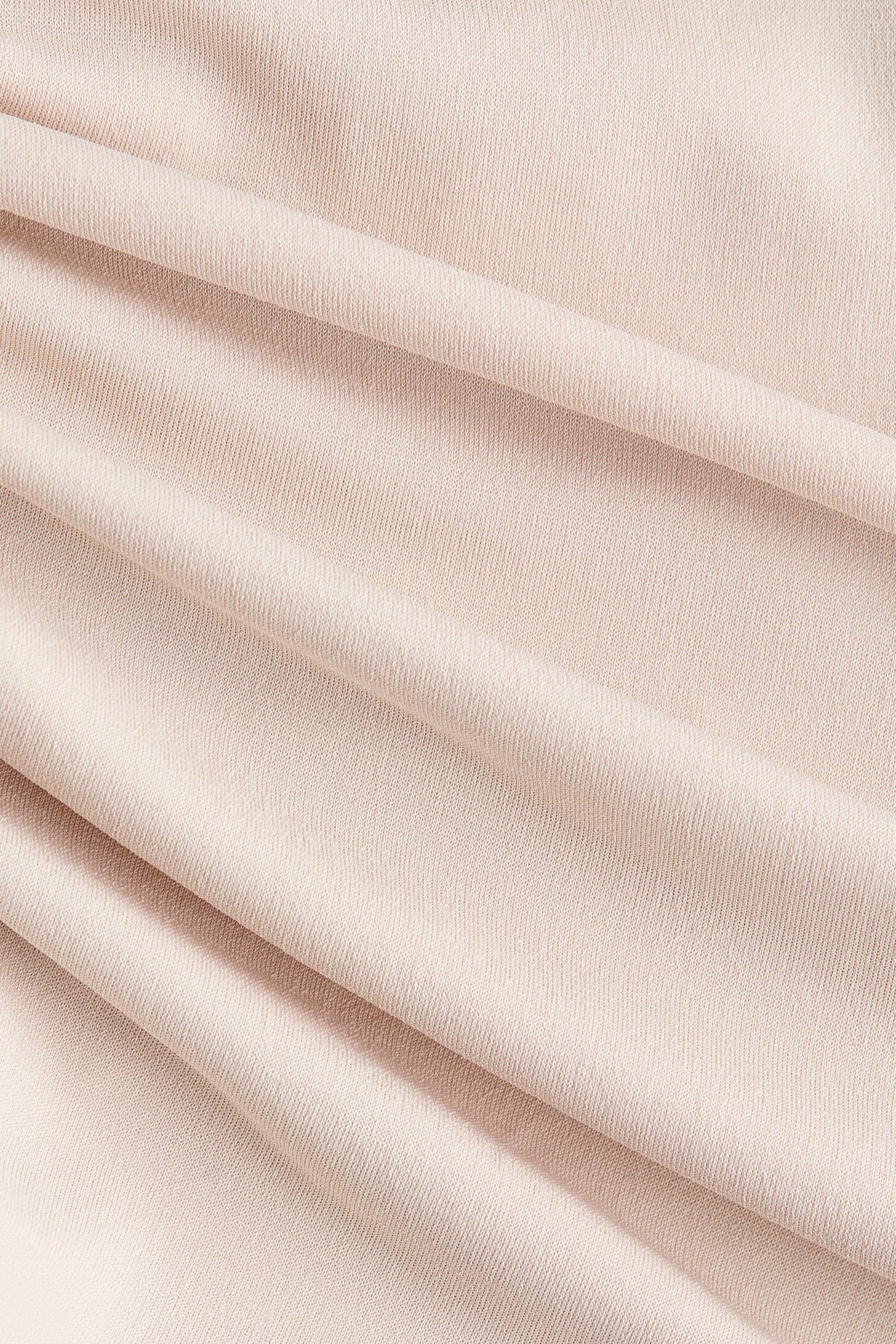 Сукня з накидкою і драпуванням - Світло-бежевий - 2