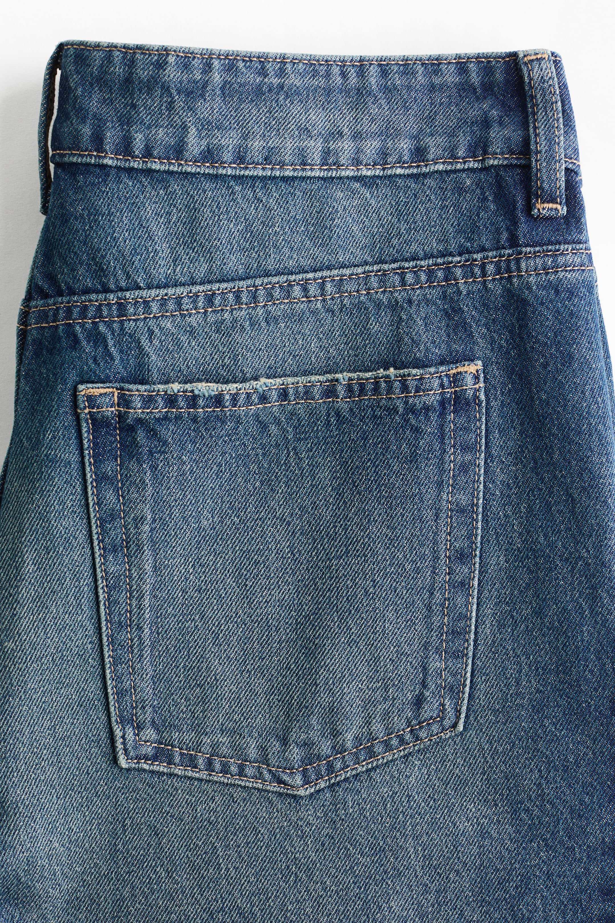 Barrel-Leg Regular-Waist Jeans