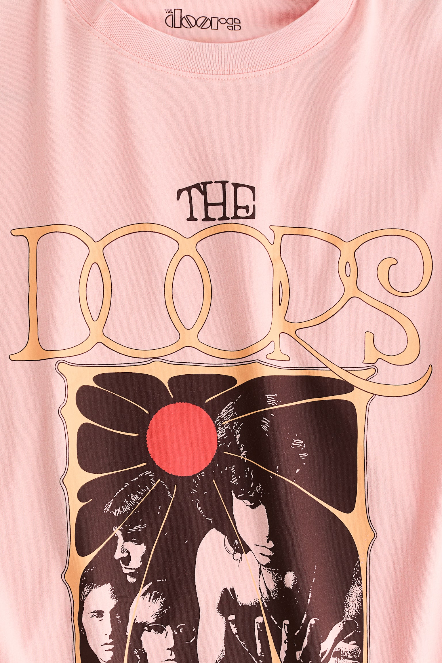 Oversized print-motif T-shirt - Powder pink/The Doors/Light steel blue/The Cure/Dark blue/apoh/Green/Woodstock/Blue/Degas/Light beige/Monet/Light orange/Grateful Dead/Black/Pink Floyd/Cream/Pacha/Dark brown/Pacha/Orange/Pacha - 2