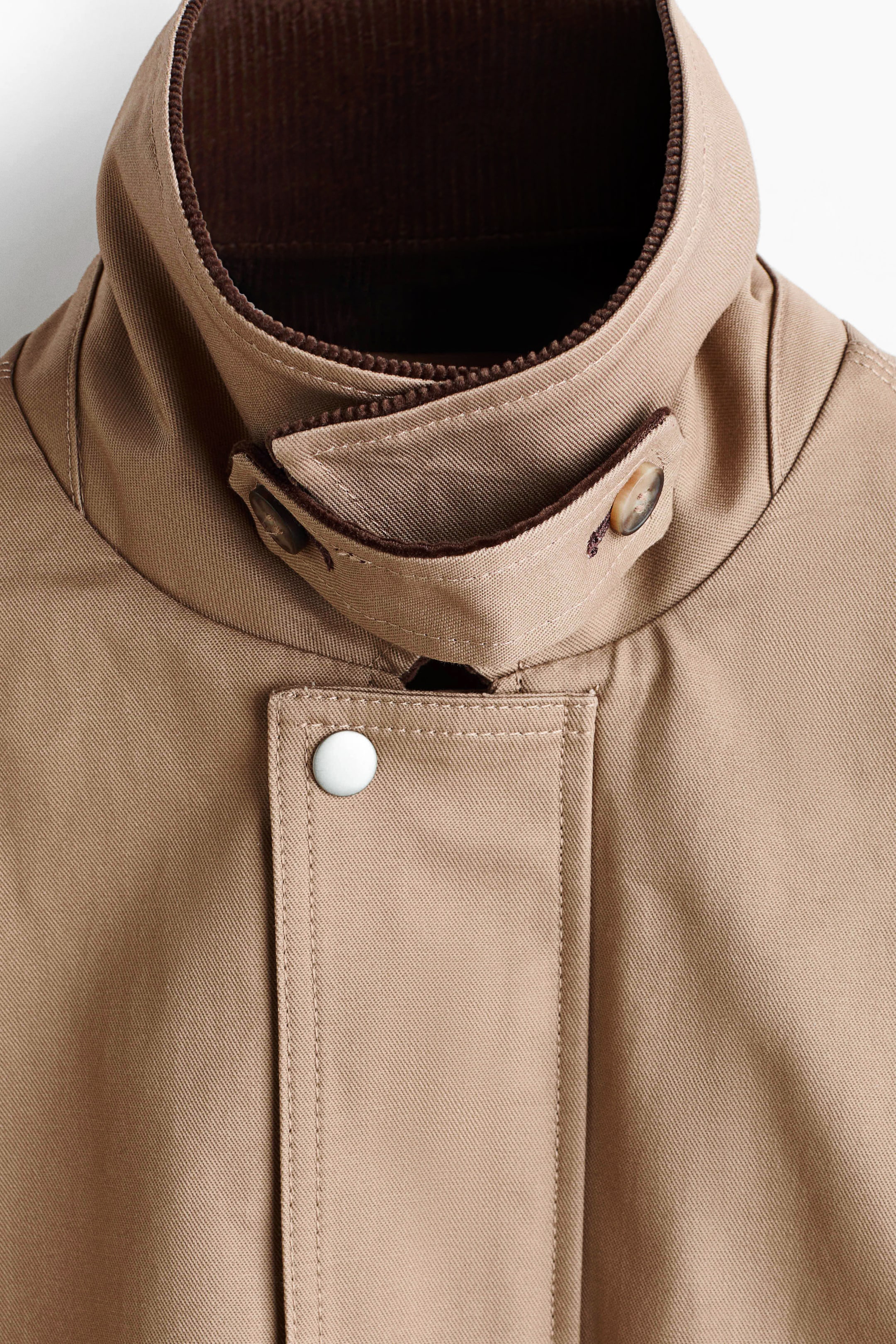 Мужские куртки H&M Twill Workwear Jacket — фото 8