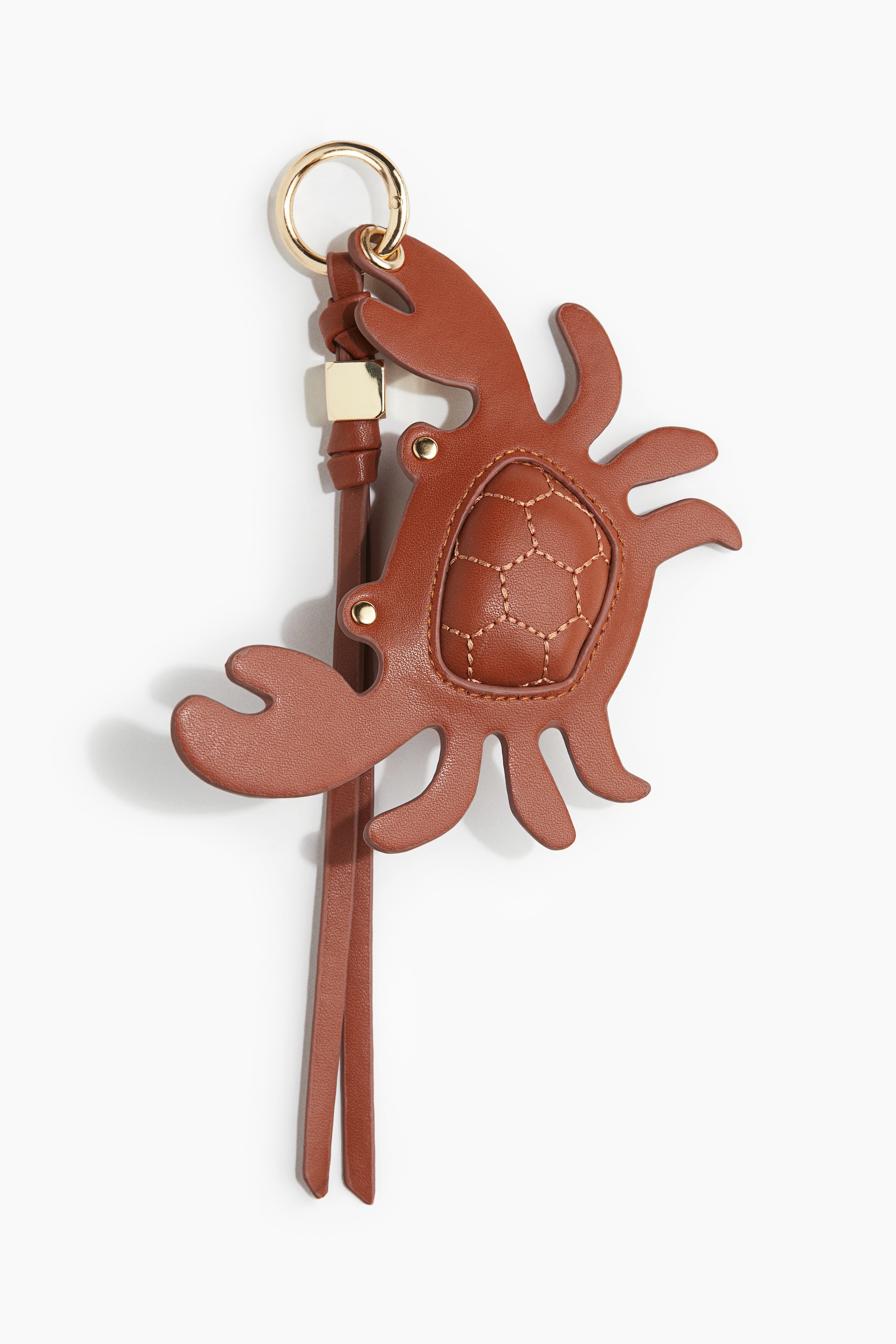 HM　ファスナーチャーム　ジップアクセサリー　オレンジ　カニ　クラブ　蓄光 ルイヴィトン バッグチャーム 偽物 LV クラブ キーリング 4色