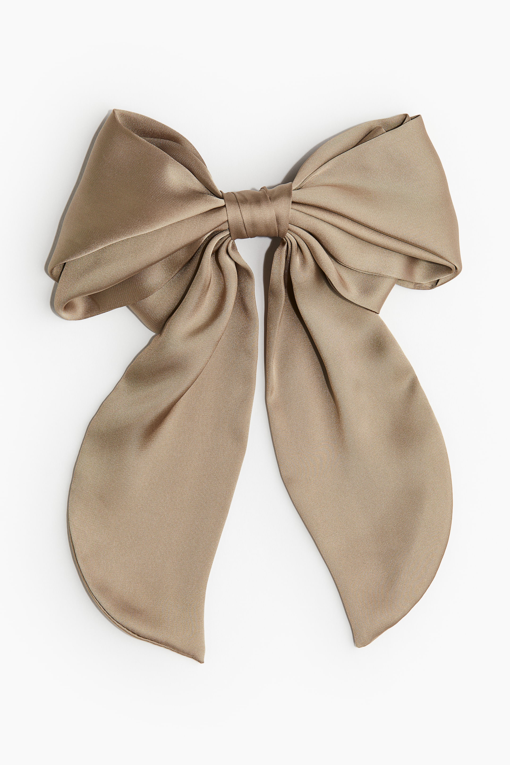 Satin Bow Hair Clip