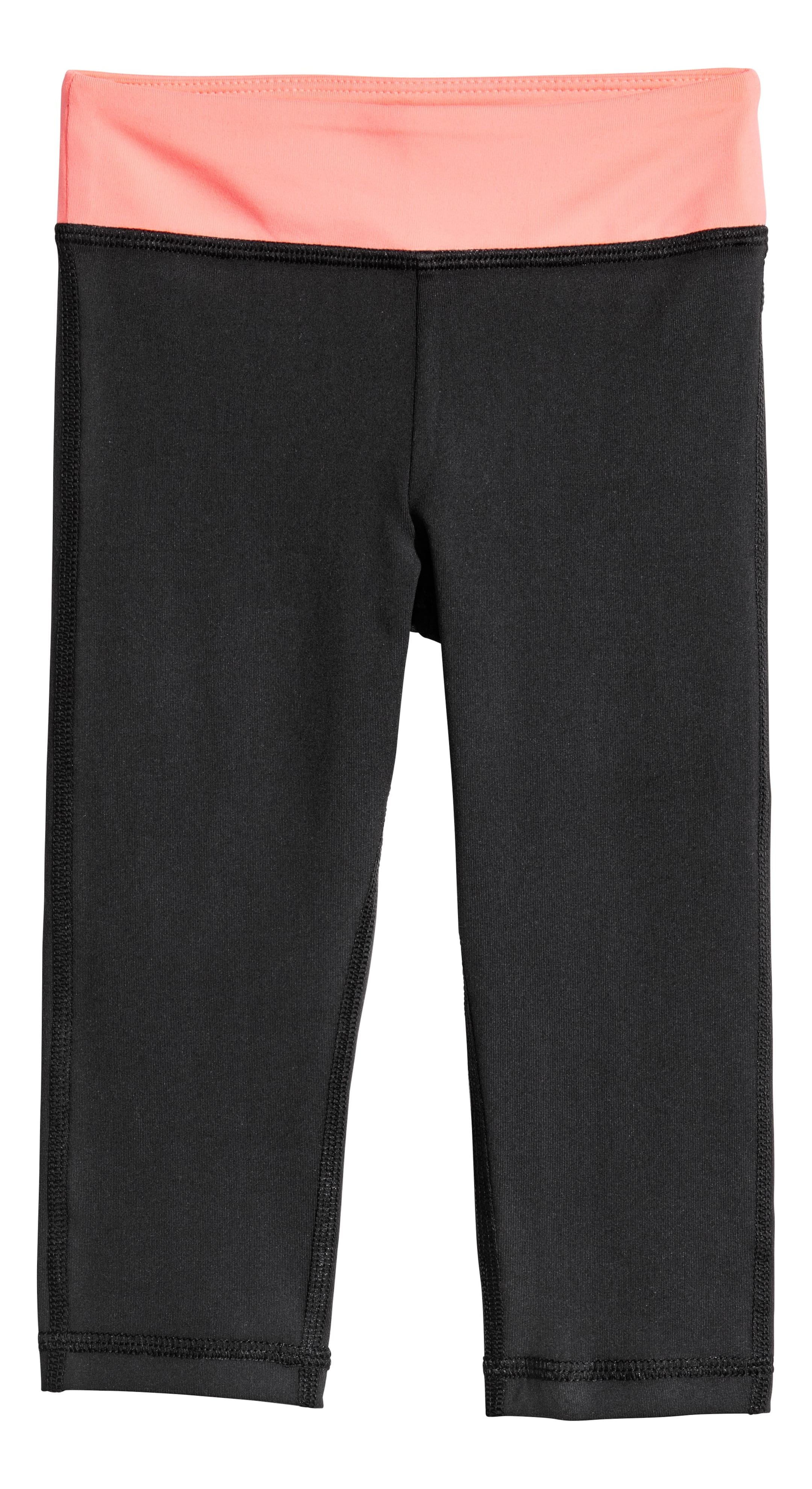 View larger image: 3/4-length Sports Tights - Black - Kids | H&M CA 1
