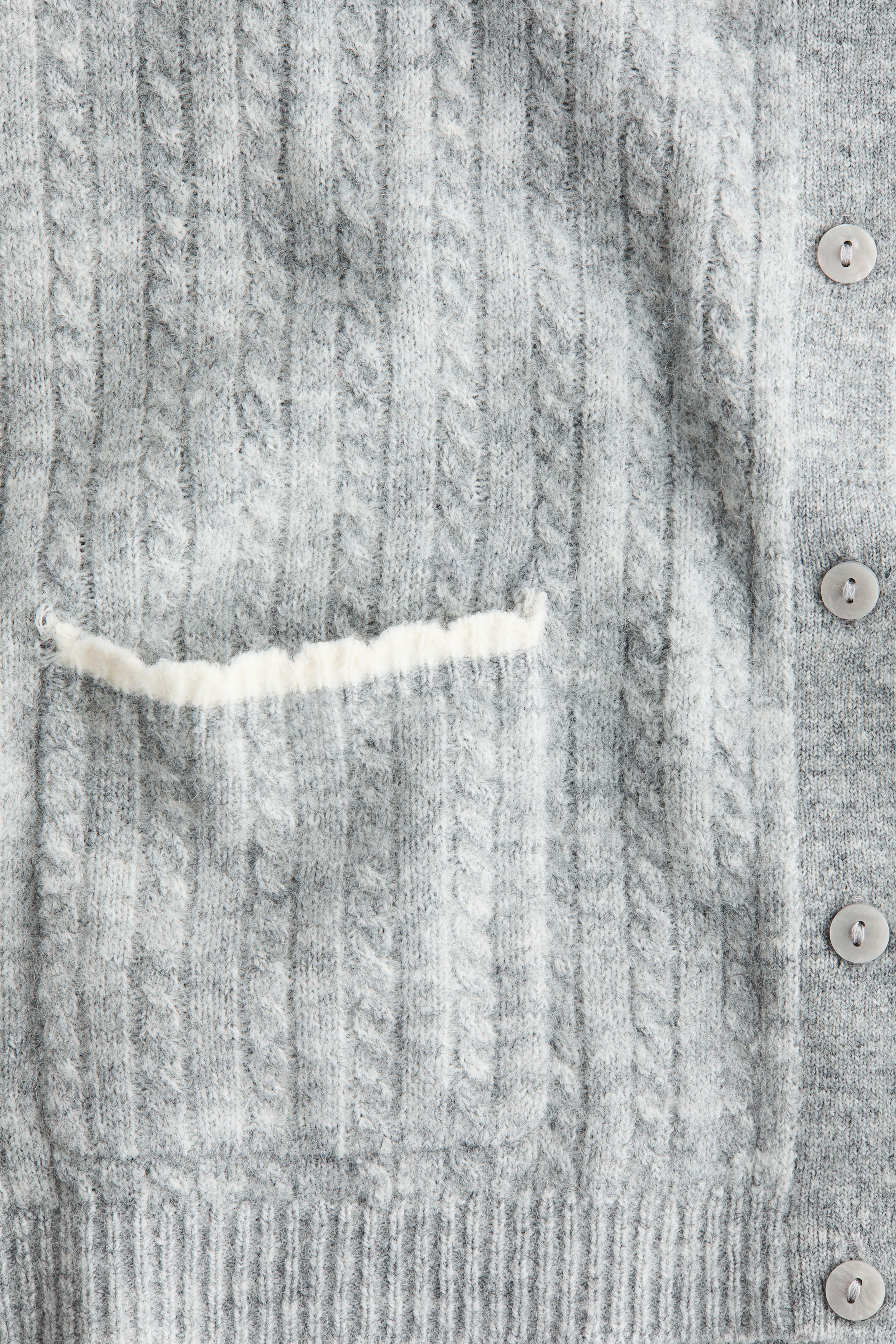 Cable-Knit Cardigan