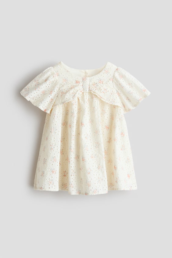 Детские платья H&M Eyelet-Embroidered Cotton Dress