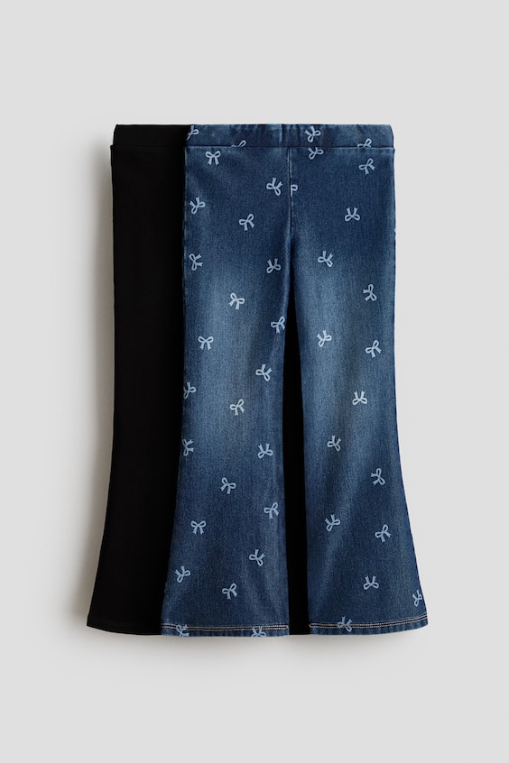 Детские джинсы H&M 2-Pack Jeggings