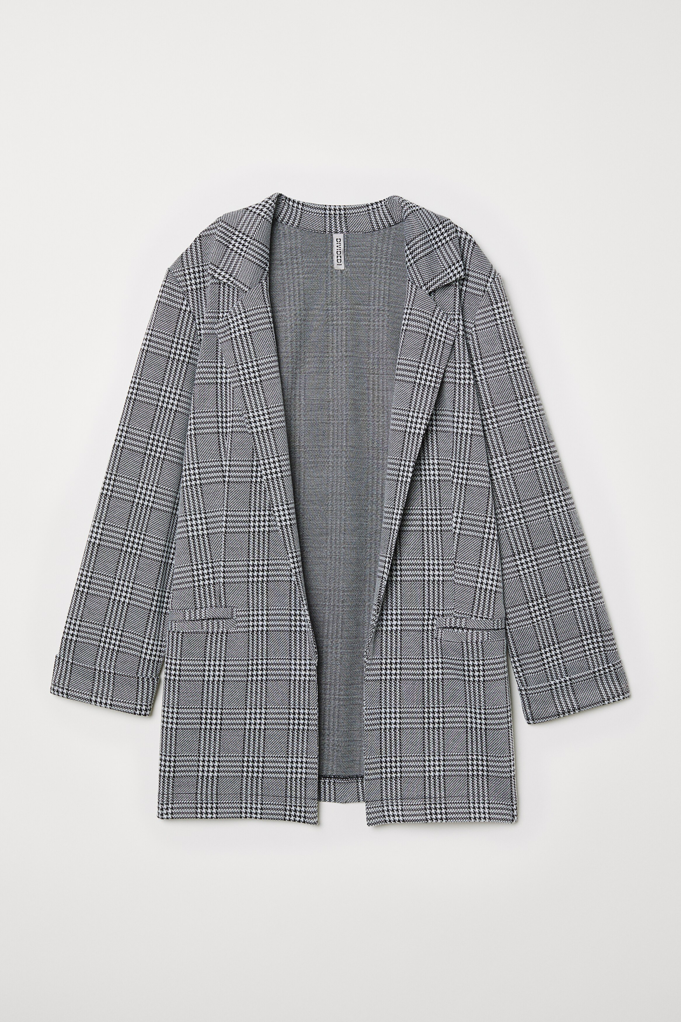 ジャージージャケット - 千鳥格子柄 - レディース | H&M JP