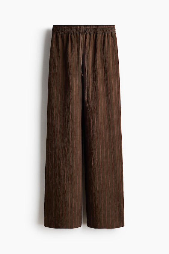 Женские брюки H&M Straight-Leg Pull-On Pants