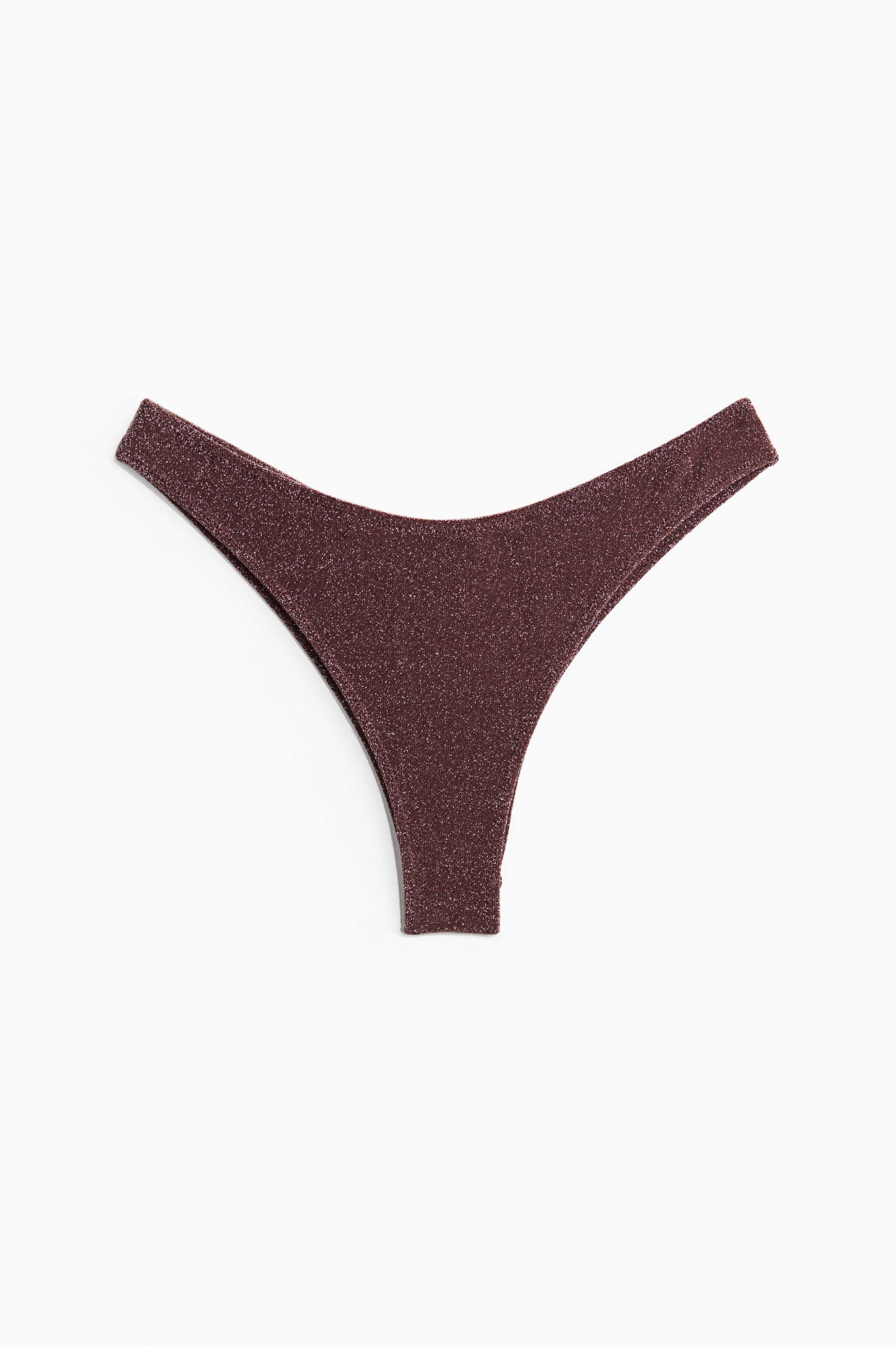 Brazilian Bikini Altı - Koyu kahverengi/Beyaz/Mercan kırmızısı/Beyaz/Deniz kabukları/Açık mavi