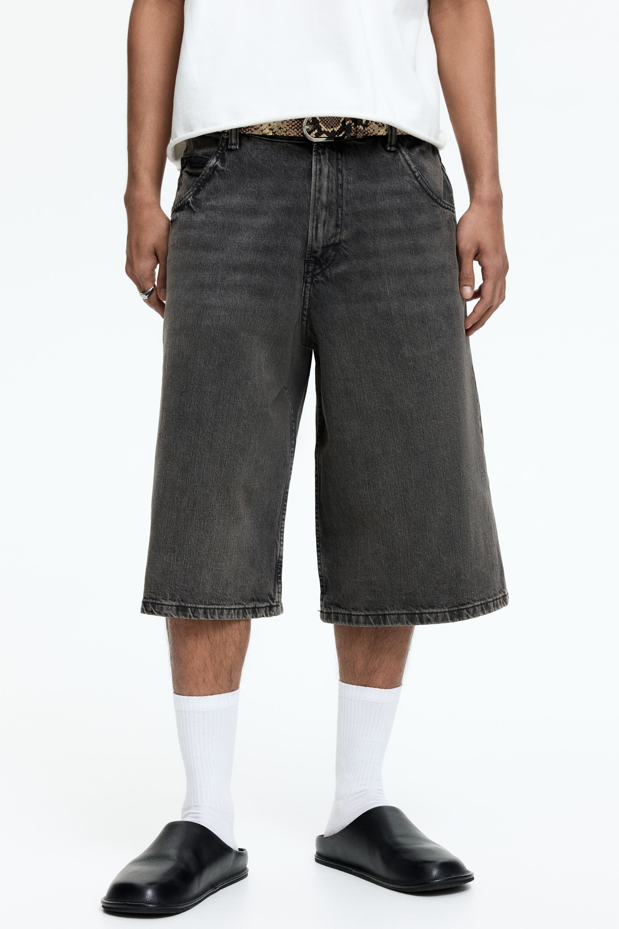 Baggy Denim Shorts