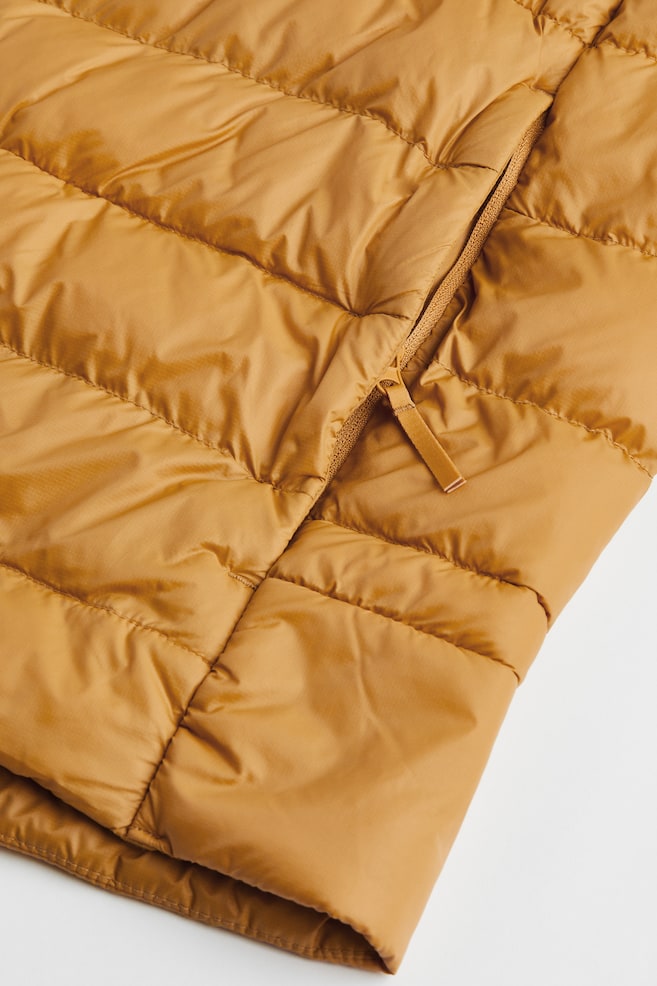 Lightweight insulated jacket - Dark yellow/Black/Dark orange/Dark khaki green - 7