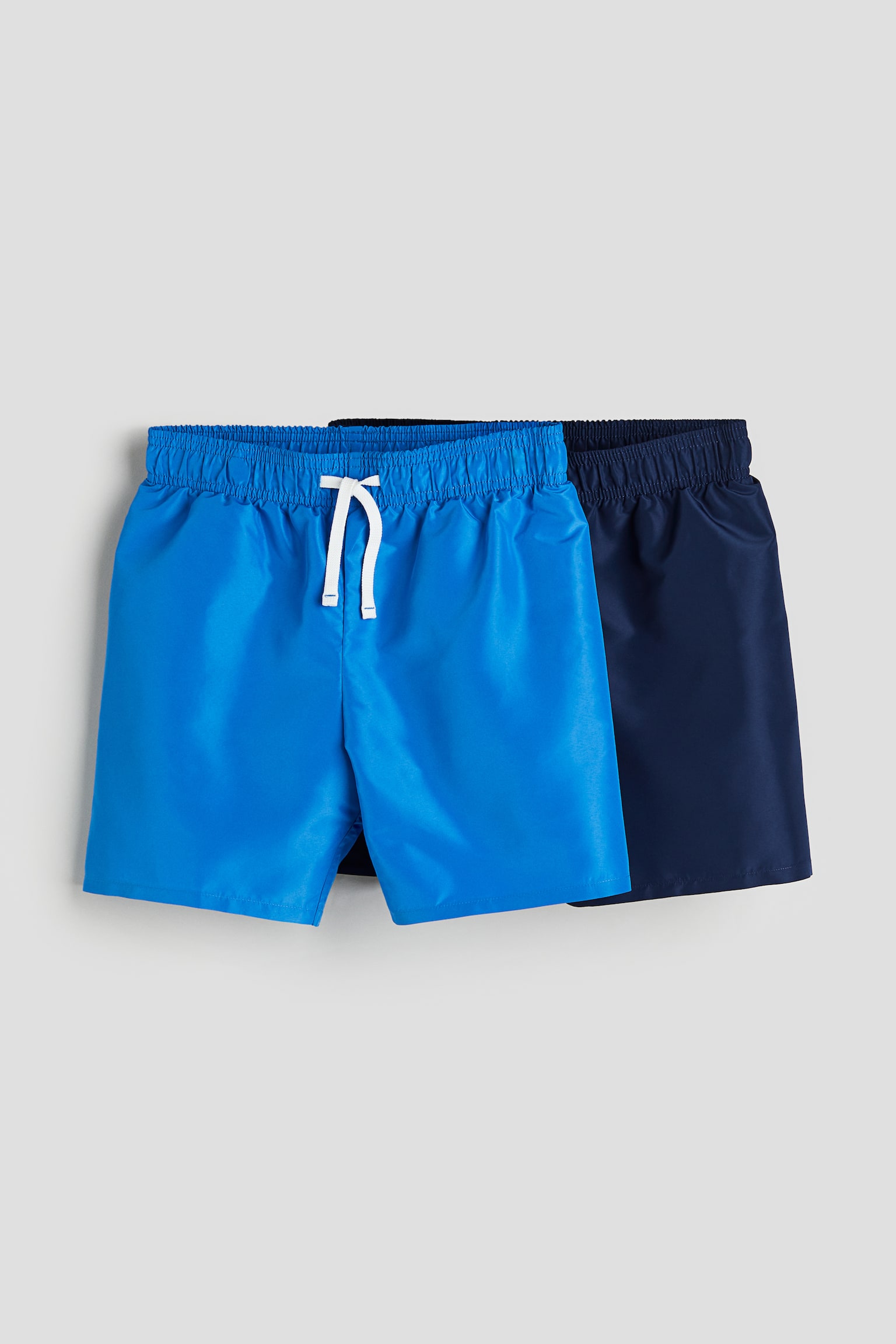 2-pack swim shorts - Bright blue/Dark blue/Blue/Black/Navy blue/Dark green - 1