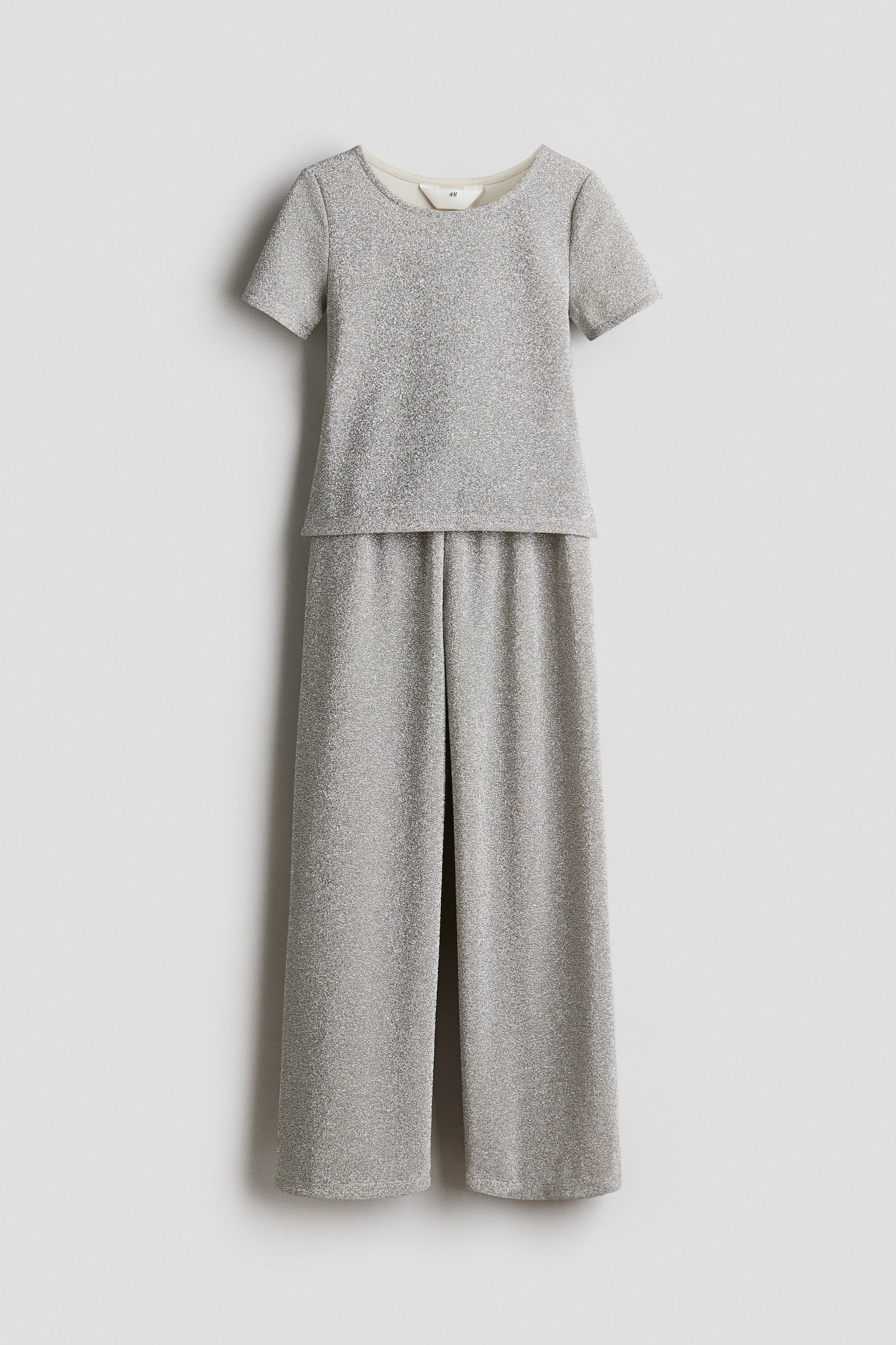 2-piece glittery set - Grey/Glittery/Black/Glittery - 2