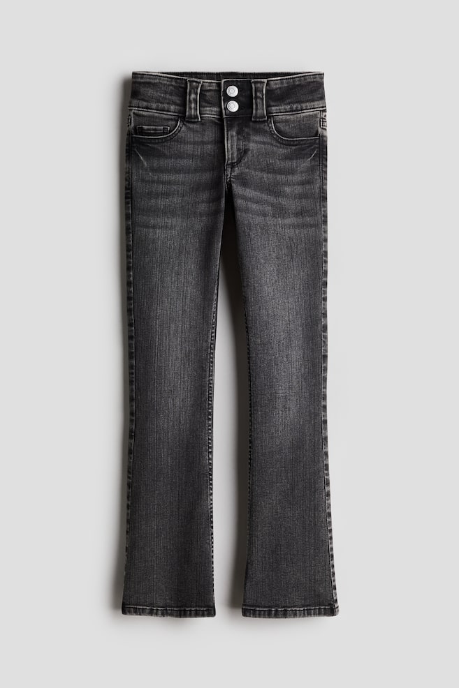 Bootcut Low Jeans - Denimzwart/Licht denimblauw/Lichtgrijs/Licht denimblauw/Denimblauw - 1