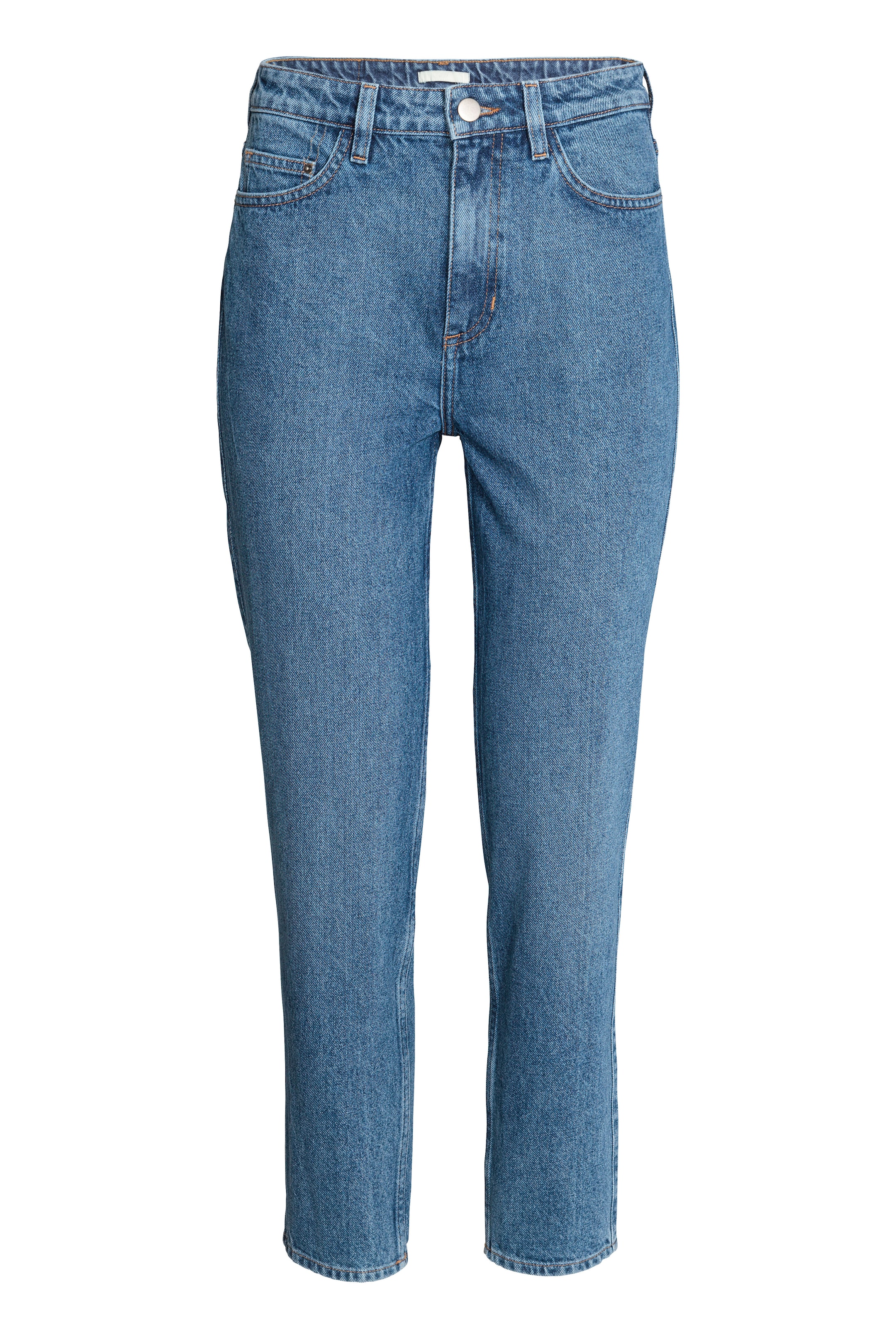 View larger image: Straight High Jeans - Denim blue - Ladies | H&M GB 1