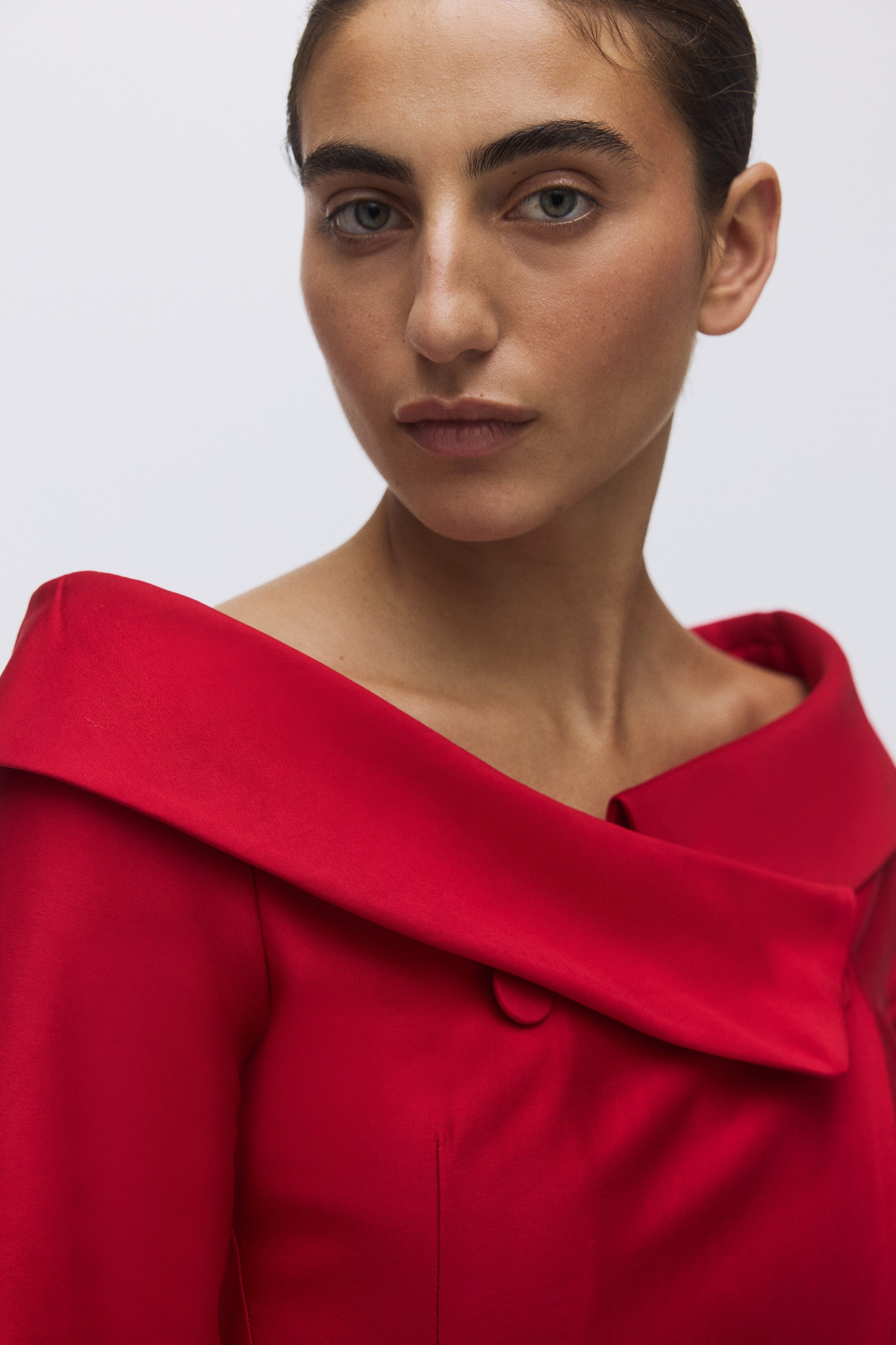 Signore - Bright Rosso Abito blazer a doppio petto - Size: 40  - H&M