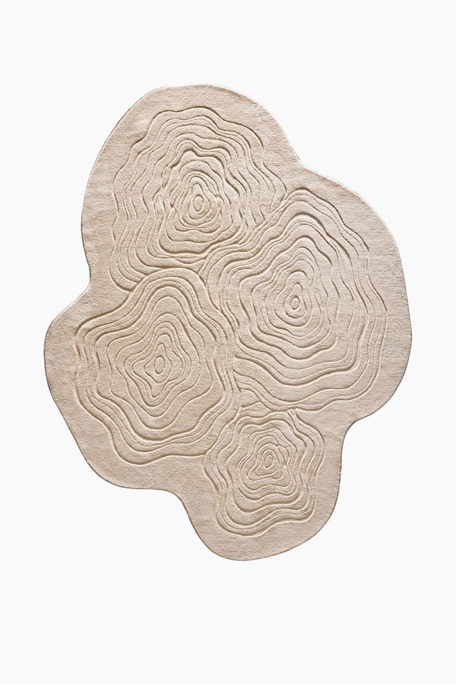 Alfombra Lavable Pam - Beige/Crema - 1