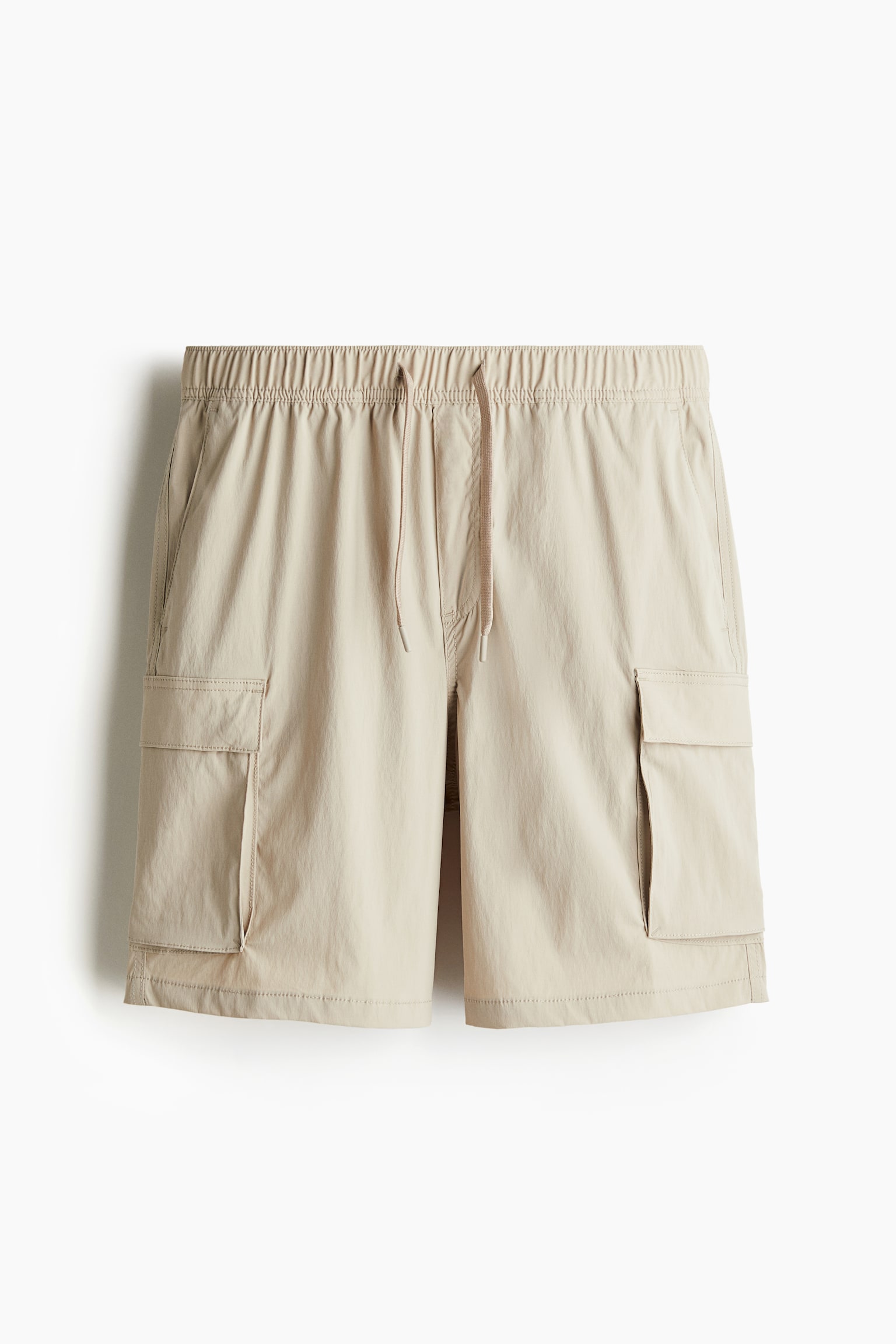 Regular Fit Cargo shorts - Light beige/Black/Dark grey - 1