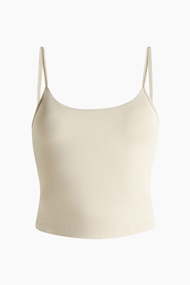 Shelf-Bra Sports Tank Top with SoftMove™ - Sage green/White/Choco mocha/Black/Navy blue/Lilac/Candy pink - 1