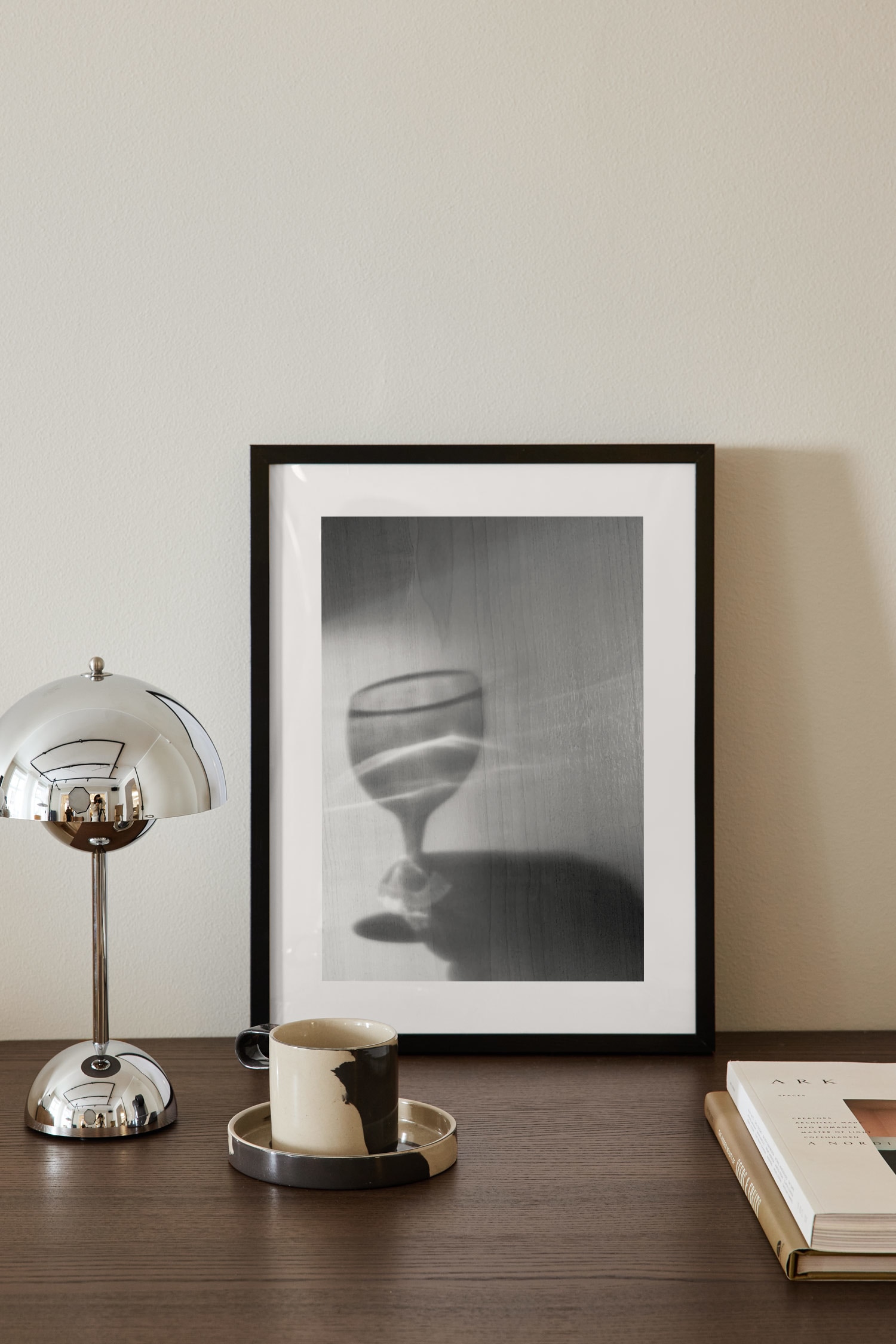 Glass In Light Plakat-Sort/hvid