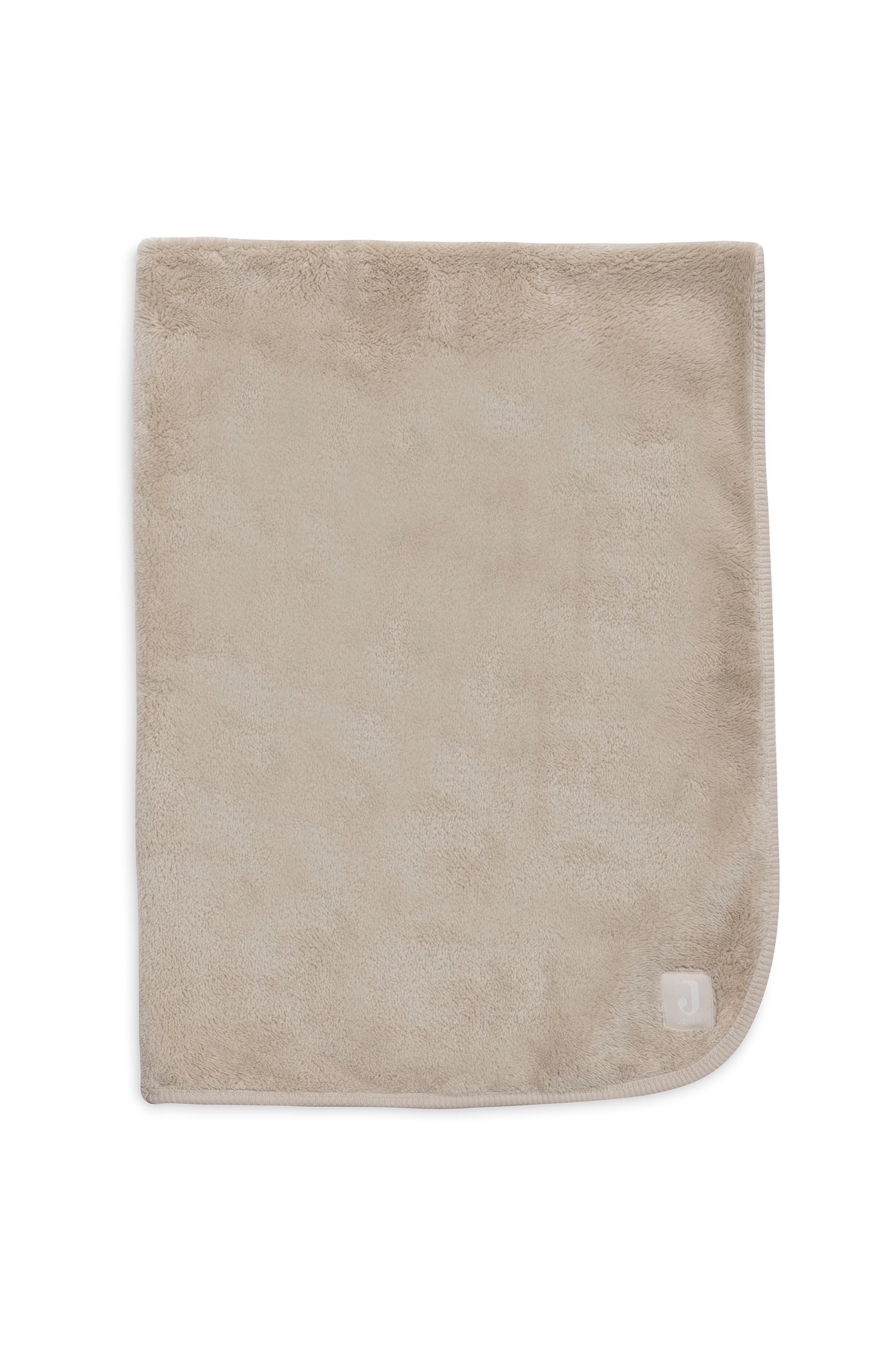 Couverture 100x150cm - Basic Jersey - Basic Jersey/sherpa Warm Sand/Basic Jersey/sherpa Oatmeal