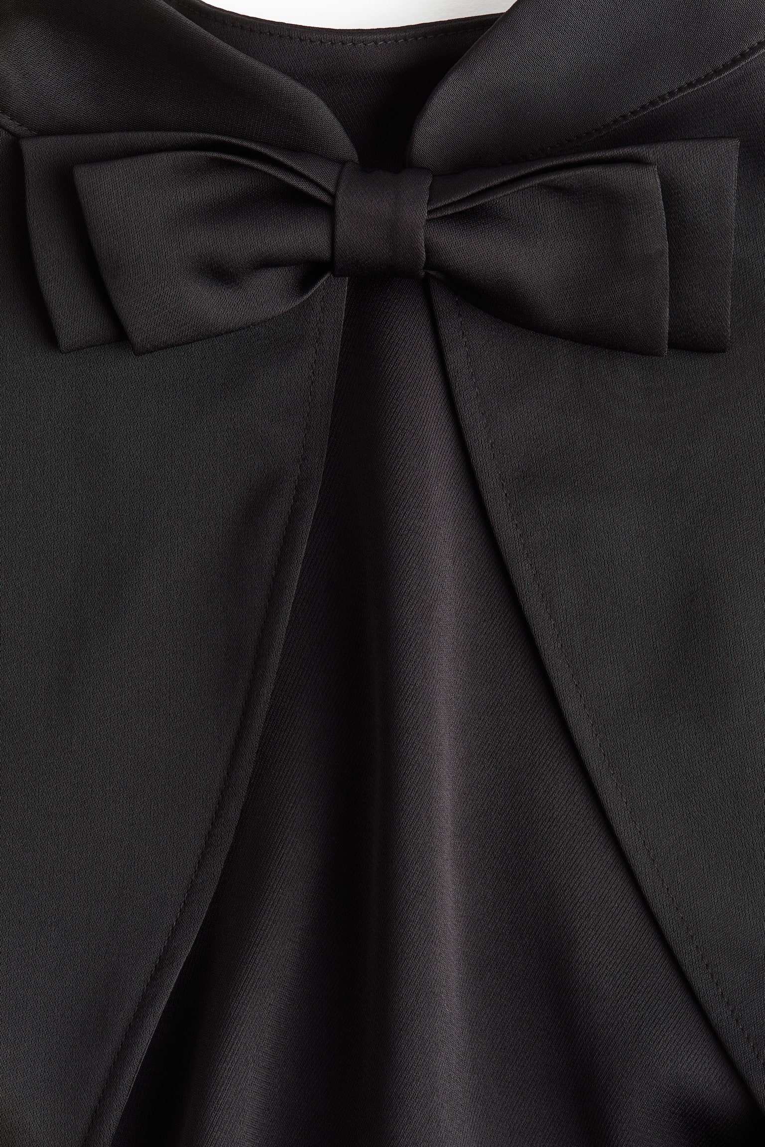 Open-back top - Black - 3