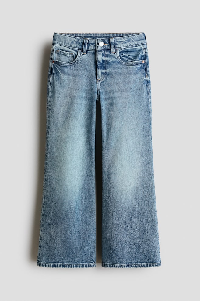 Baggy Fit Bootcut Leg Jeans - Denim blue/Dark denim grey/Denim grey/Denim blue/Denim blue/Light denim blue/Denim blue/Denim blue - 1