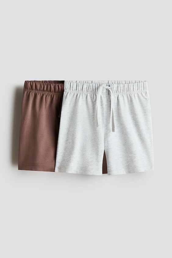 Детские шорты H&M 2-pack Jersey Shorts