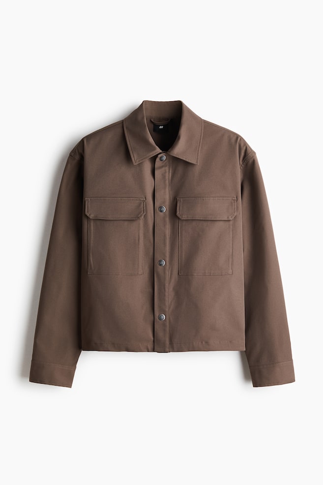 Overshirt - Taupe/Black - 1