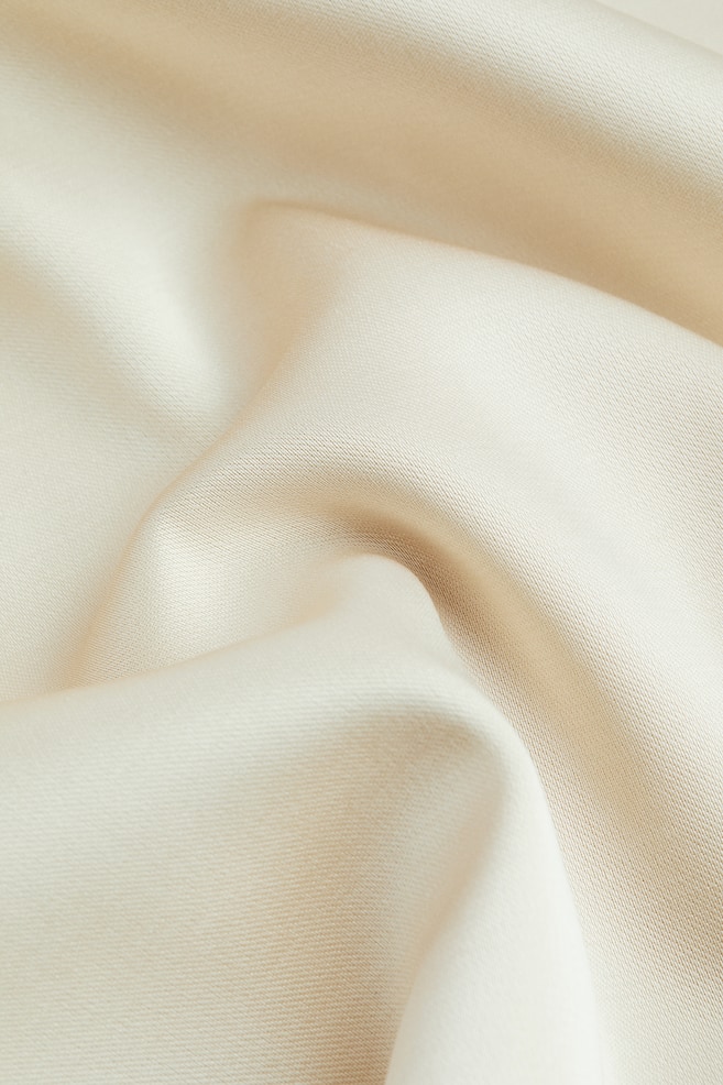 Long-sleeved blouse - Light beige/Brown/Leopard print - 4