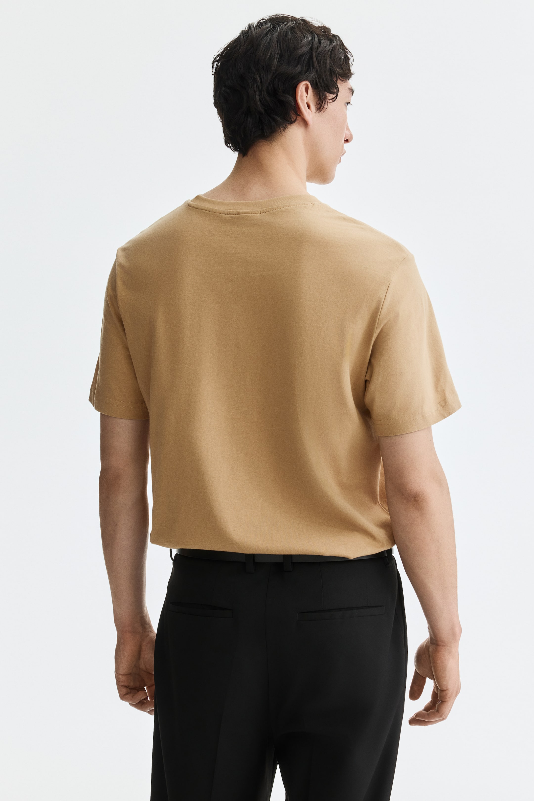 Мужские футболки H&M Regular Fit T-shirt — фото 5