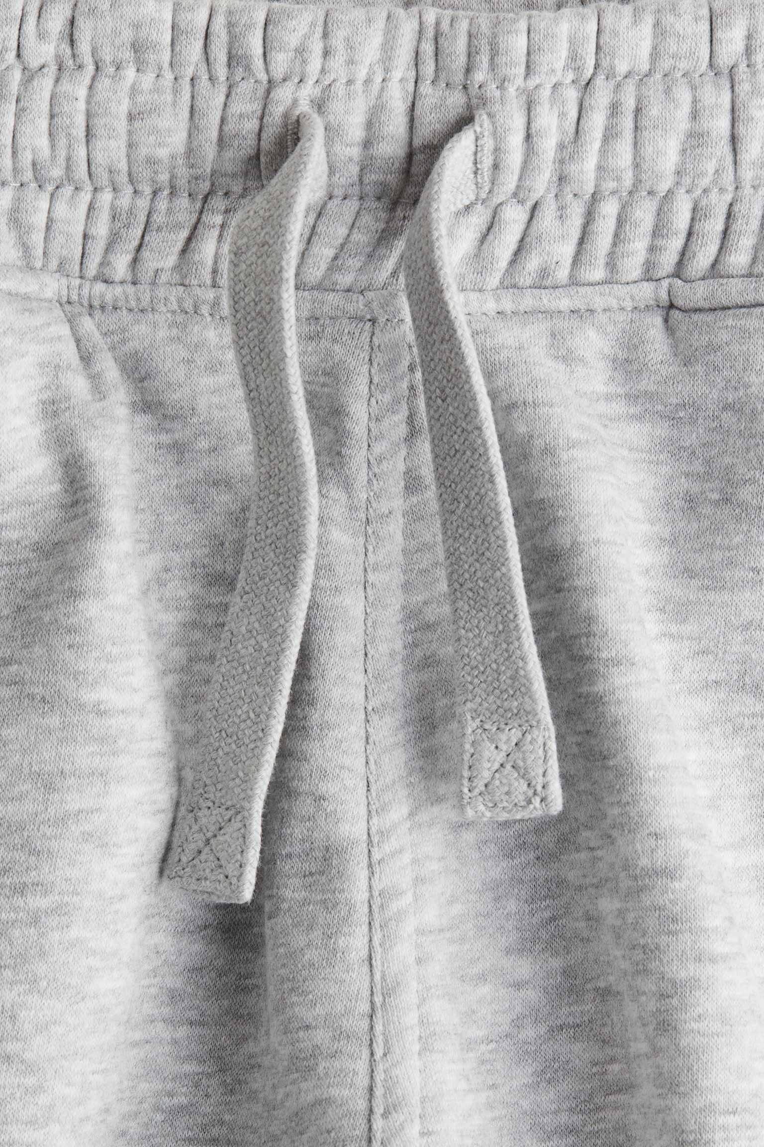 Sweatshirt shorts - Light grey marl/Black - 4