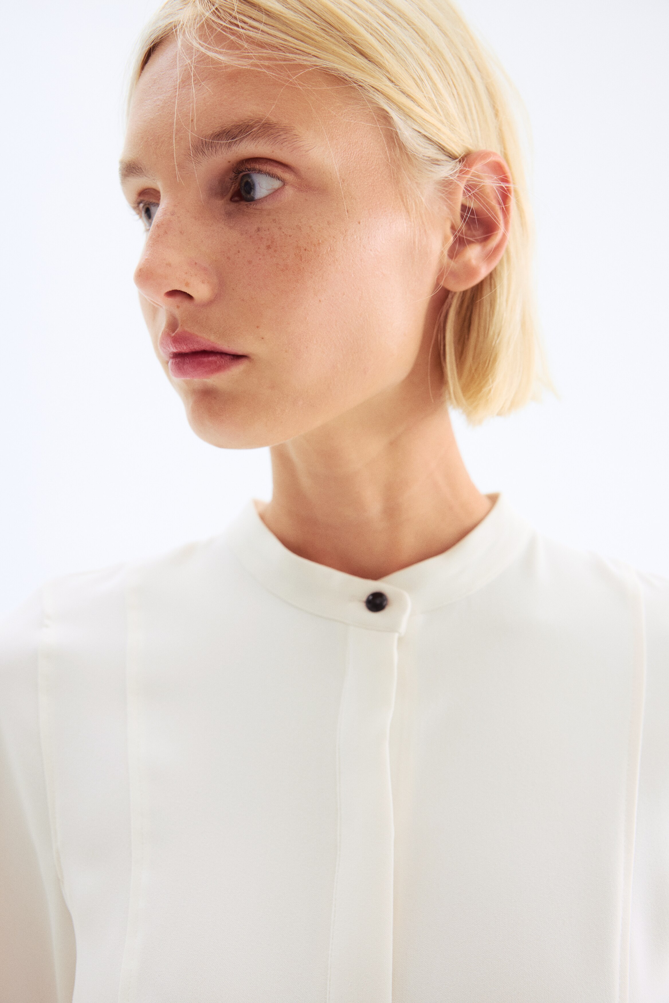 Women's Cream Shirt Dress | H&M US