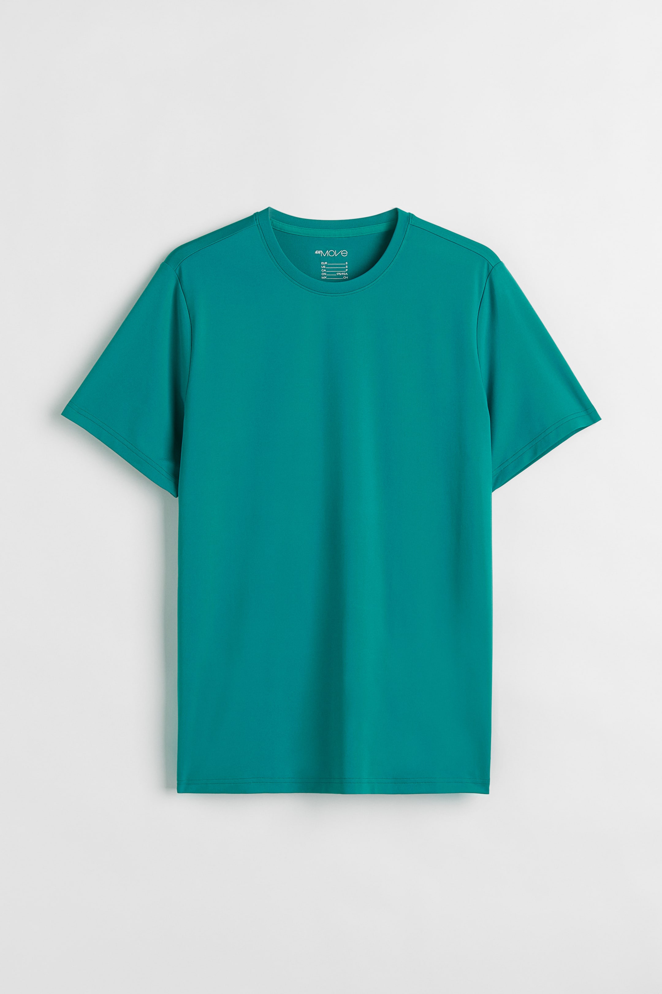 View larger image: Regular Fit Sports top - Teal - Men | H&M IN 1