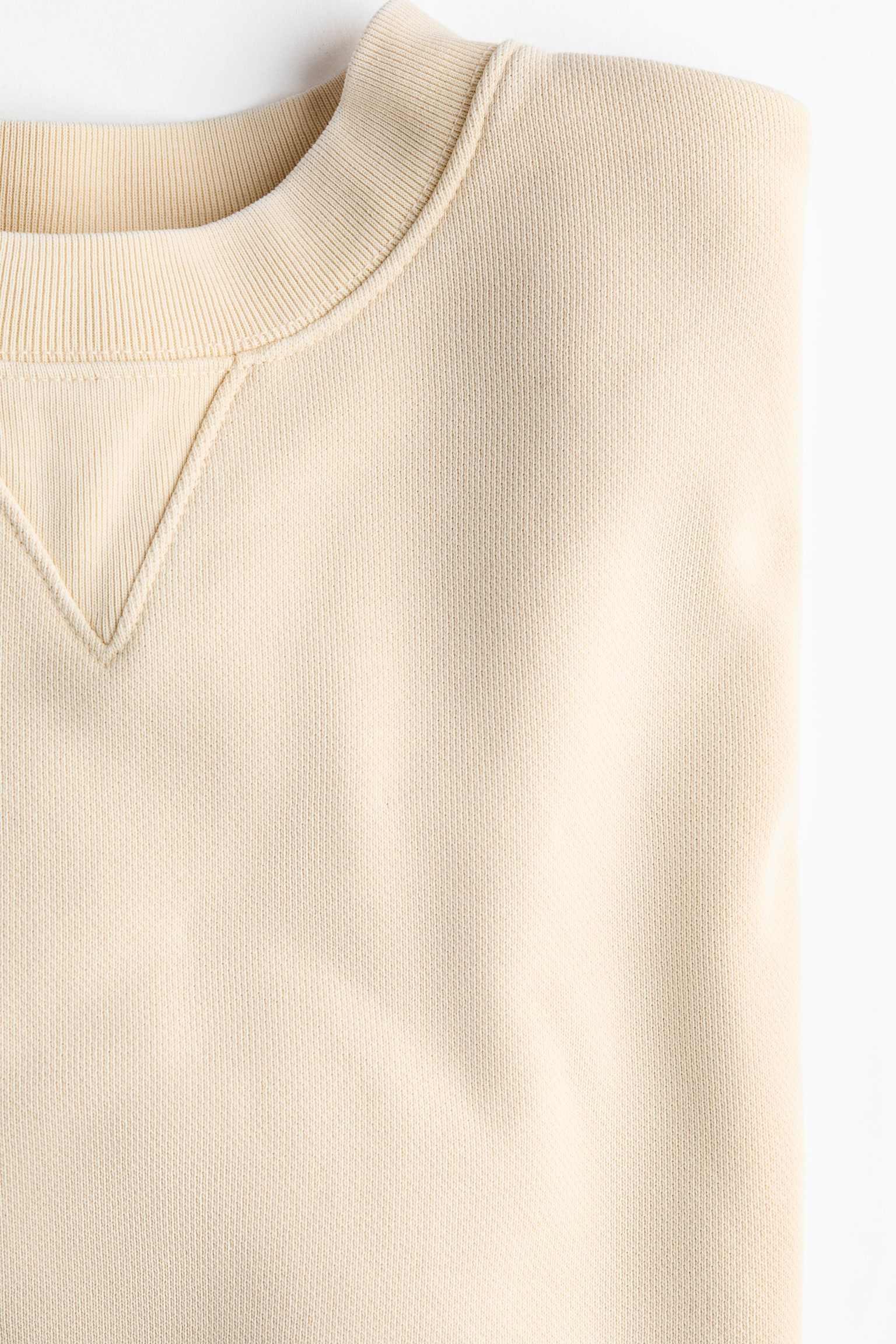 Бавовняний світшот - Світло-жовтий/Рожевий/Коричнево-сірий - 4