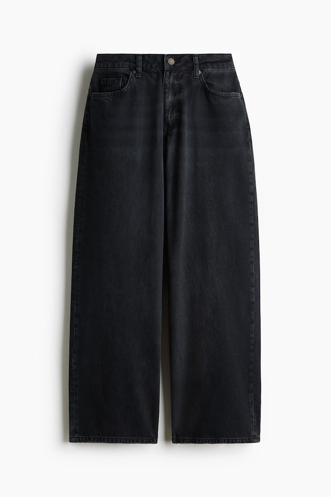 Baggy Low Waist Jeans - Denim black/Light denim blue/Dark denim blue - 1